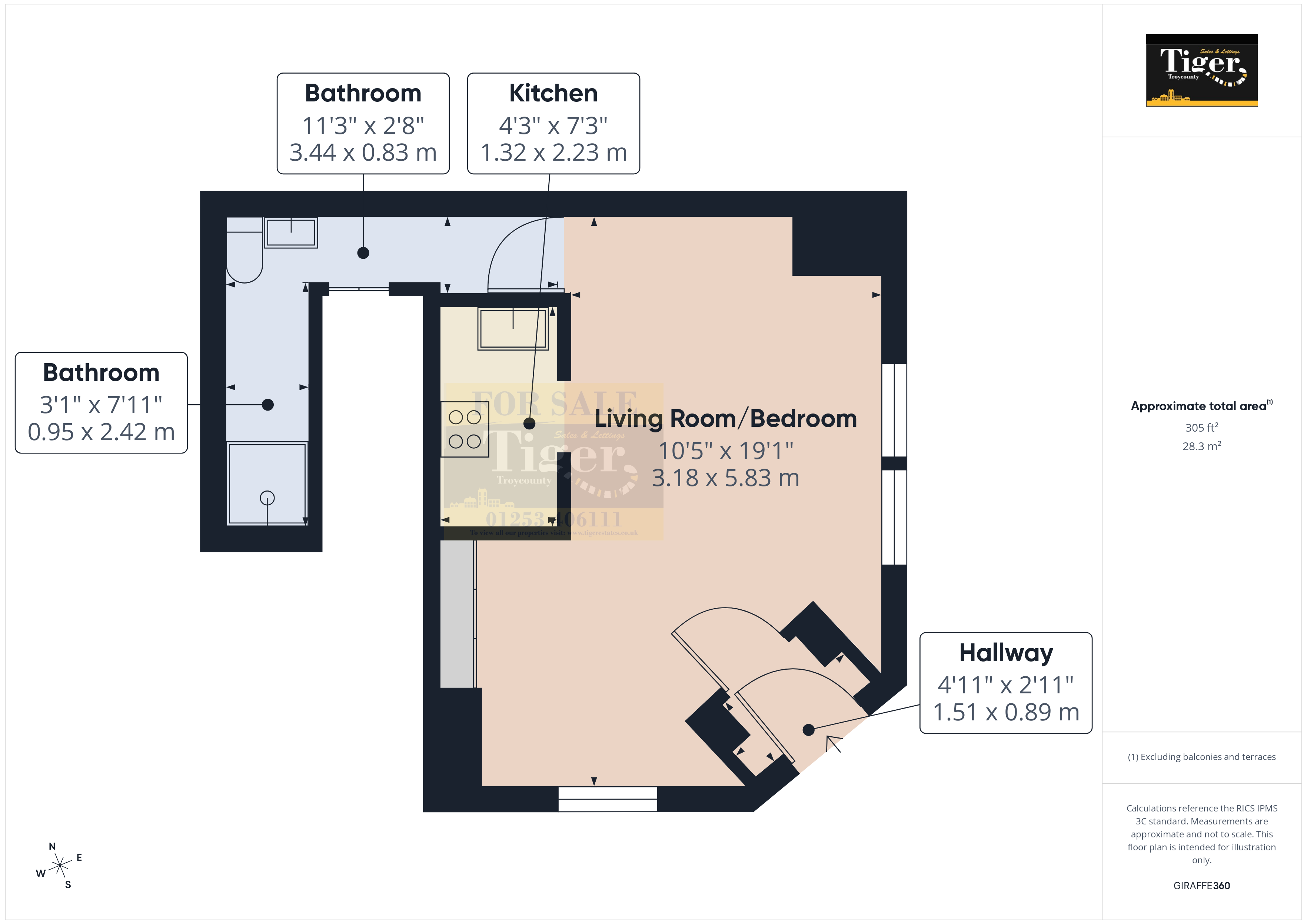72, St. Heliers Road, Blackpool floorplan