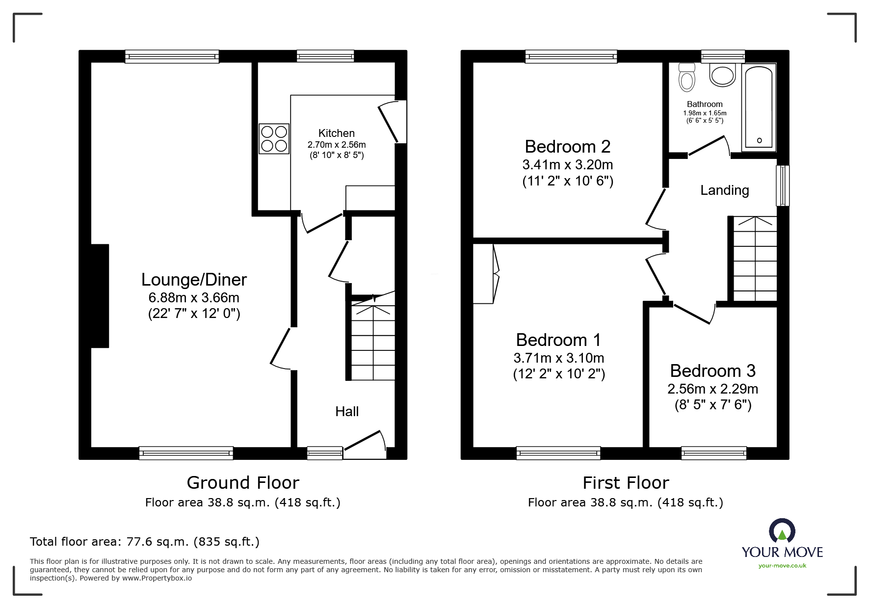 36, Wallis Avenue, Lincolnshire floorplan