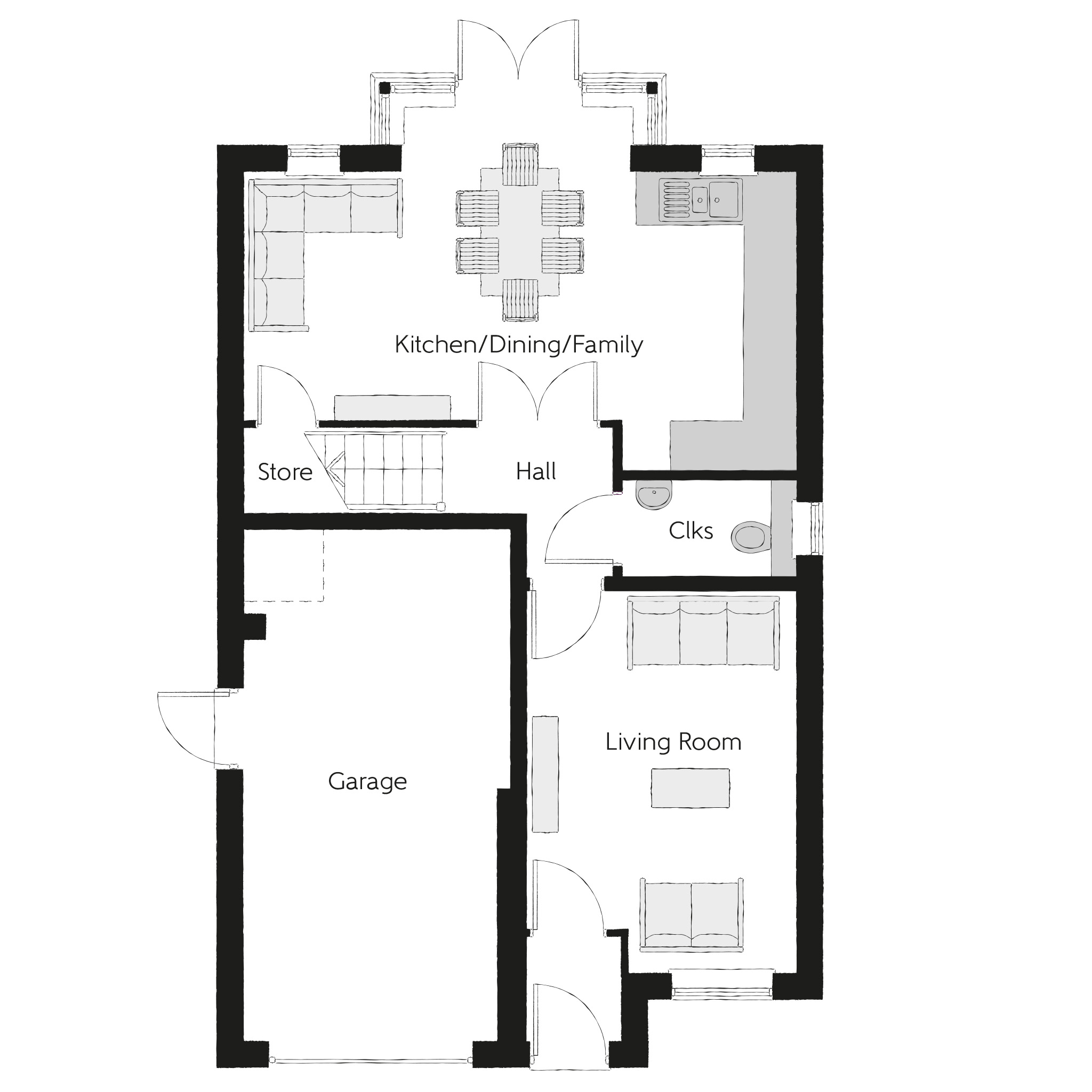 110, Easington Lane, Easington Lane floorplan