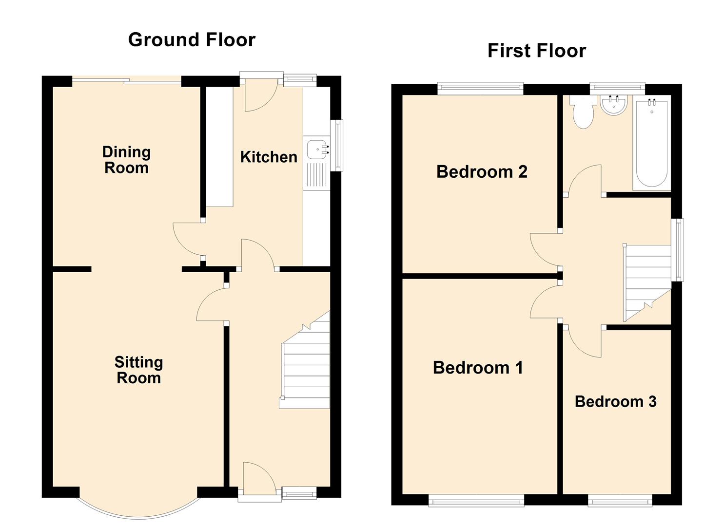 3 Bedrooms Semi-detached house for sale in Chilson Drive, Mickleover, Derby DE3