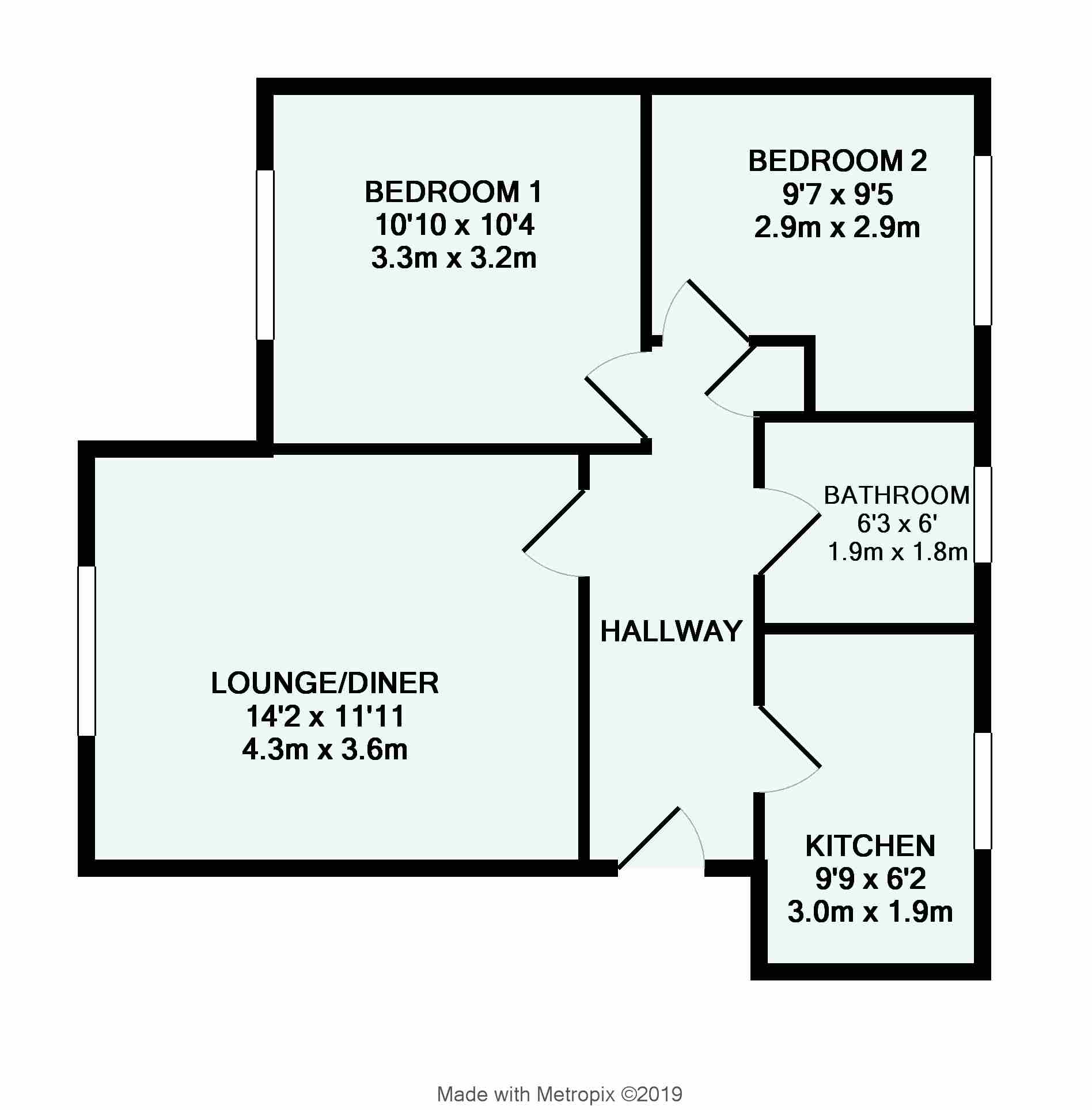 Earlswood Drive, Paignton, Devon TQ3, 2 bedroom flat to rent 45113233