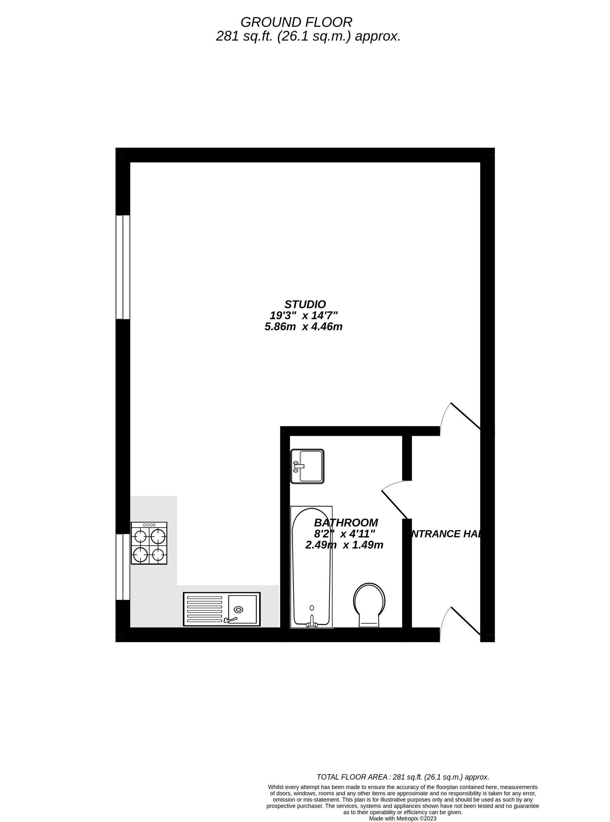 58 Verona Close, Uxbridge floorplan