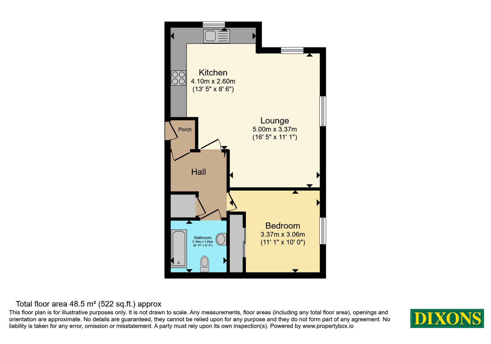 8, Burwaye Close, Staffordshire floorplan