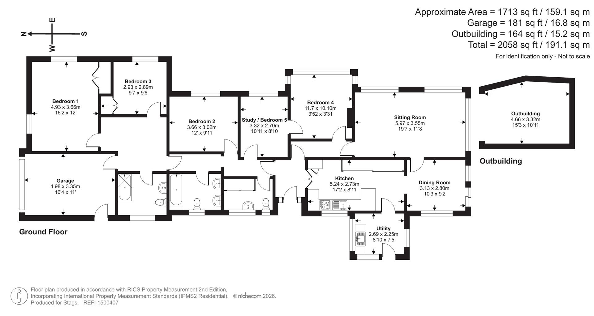 Evergreens, Tiverton floorplan