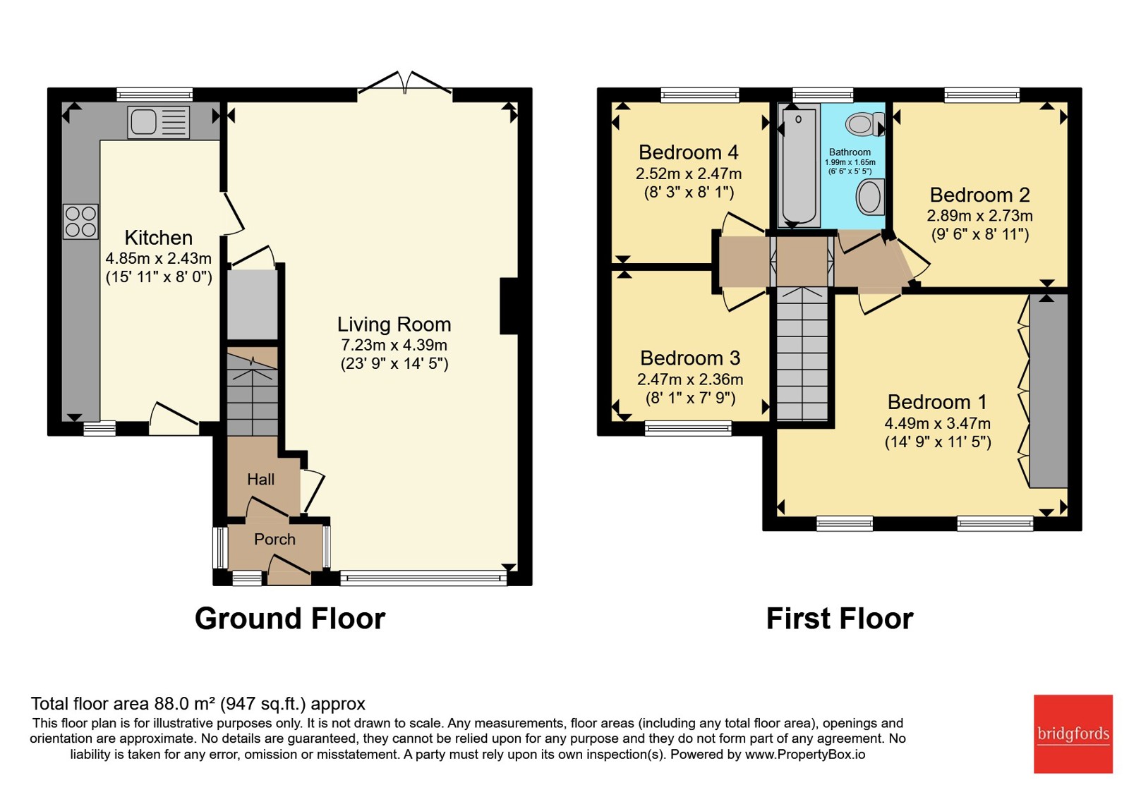 8, Thornhill Close, Manchester floorplan