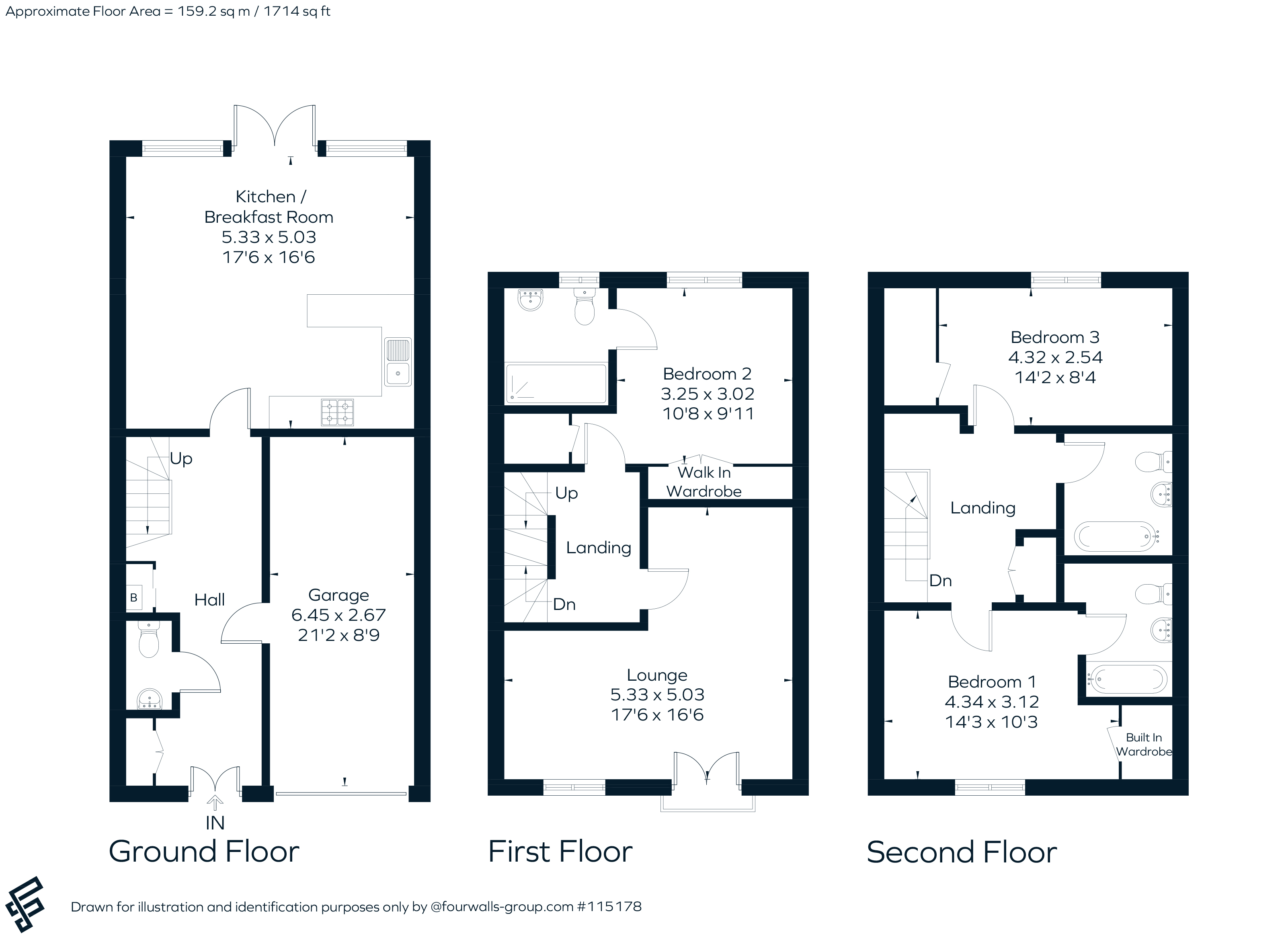 6, Croft Close, Wiltshire floorplan