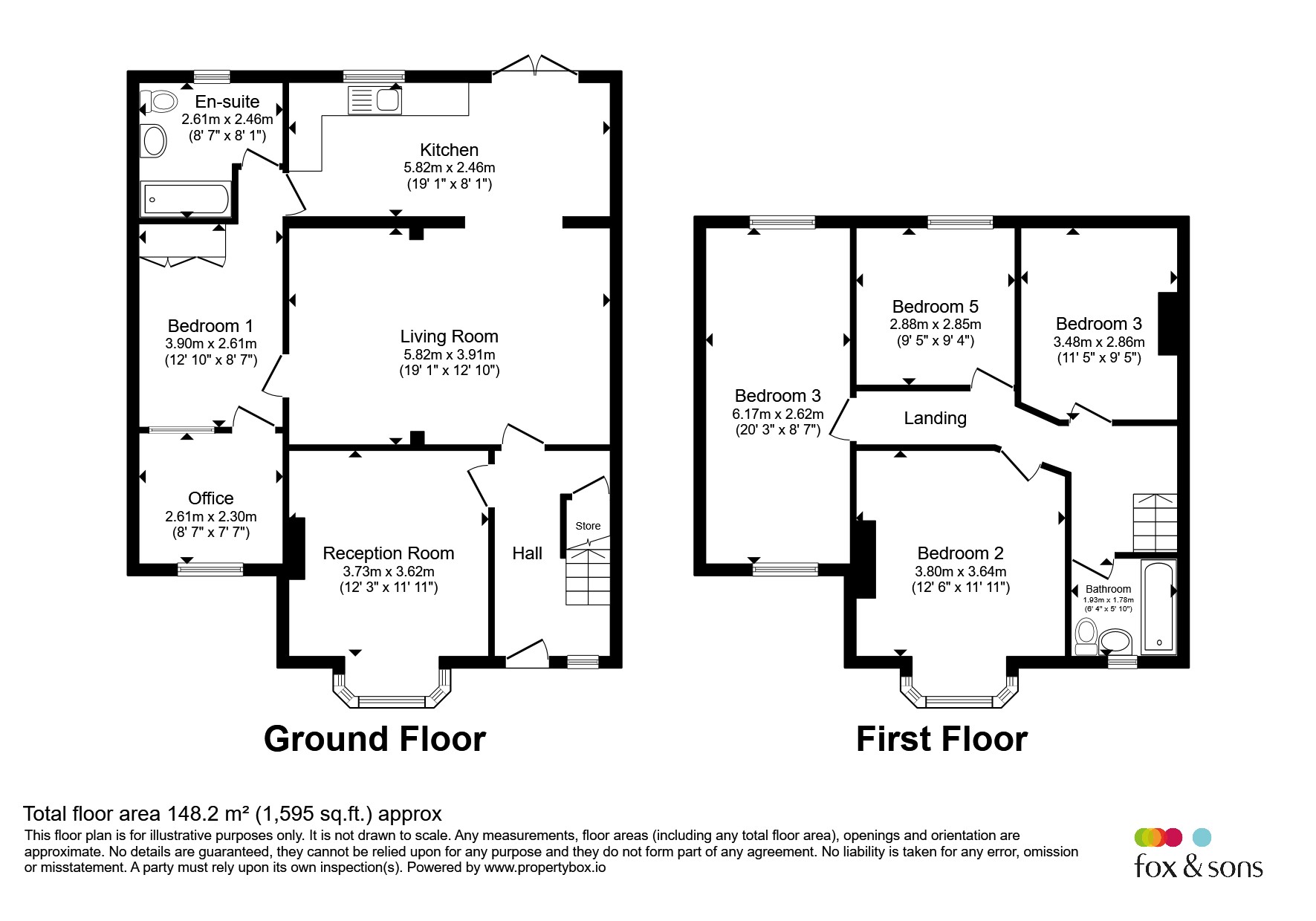 59, Cedar Road, Southampton floorplan