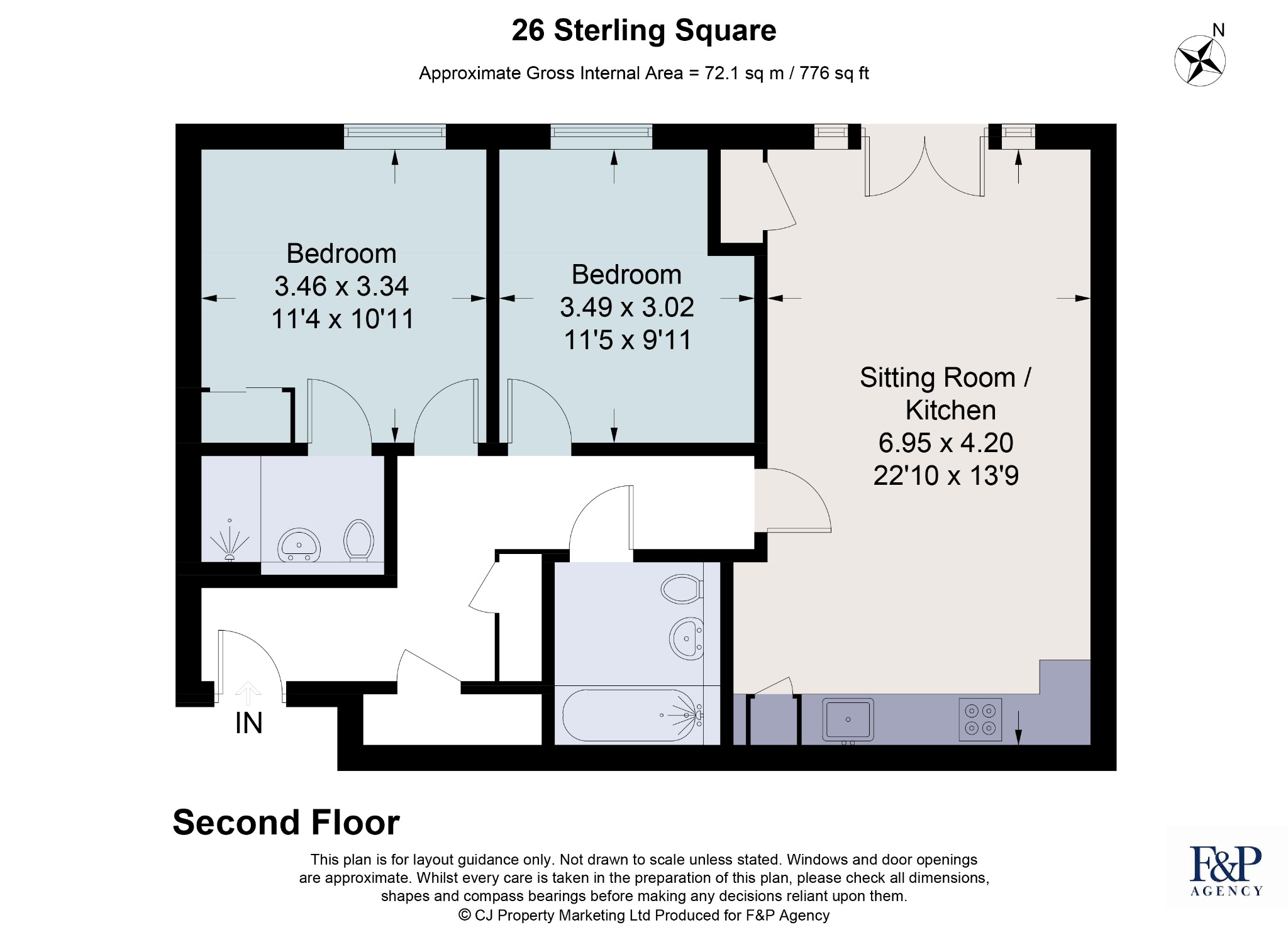 26 Sterling Square, Broad Lane, Berkshire floorplan