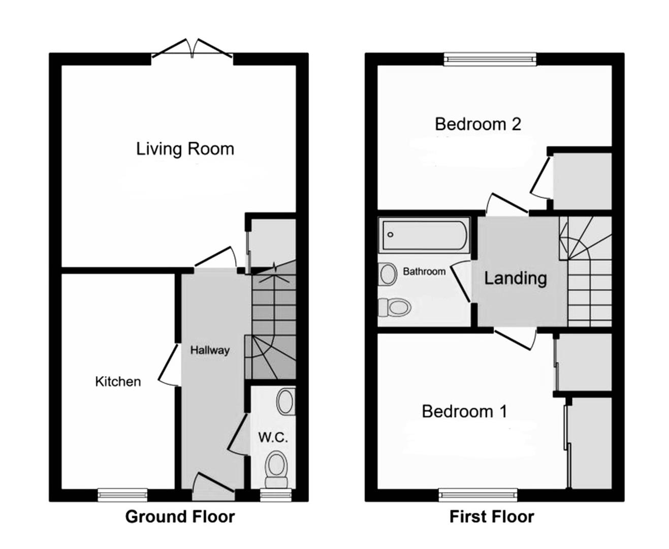 20, Cysgod Yr Ysgol, Llanelli floorplan