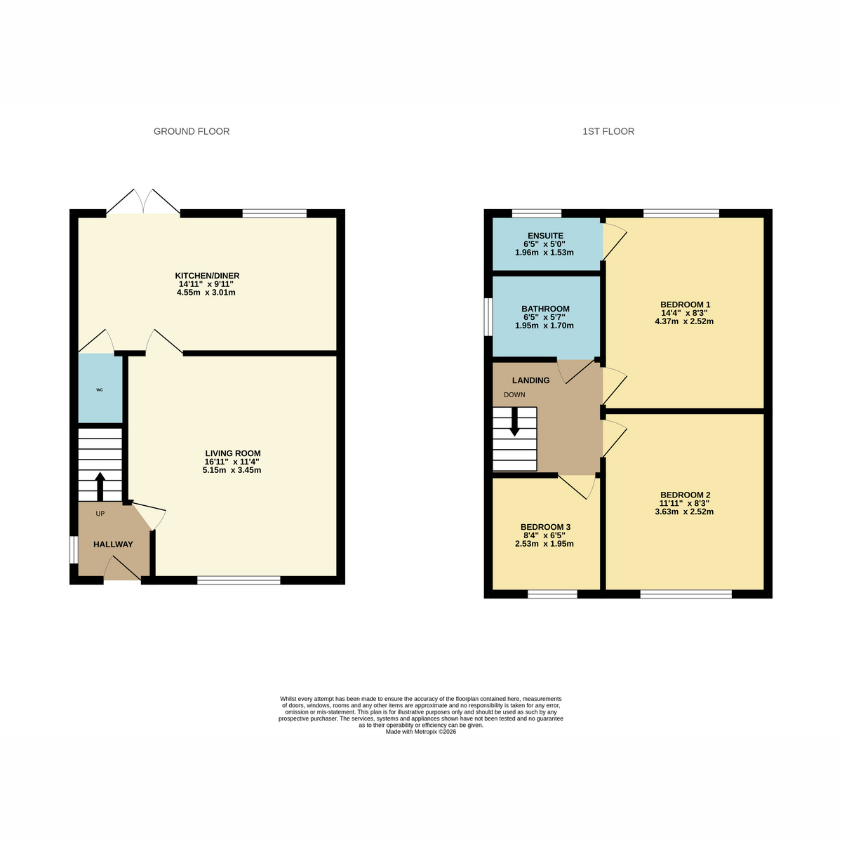 48, Allandale, Bilsthorpe floorplan