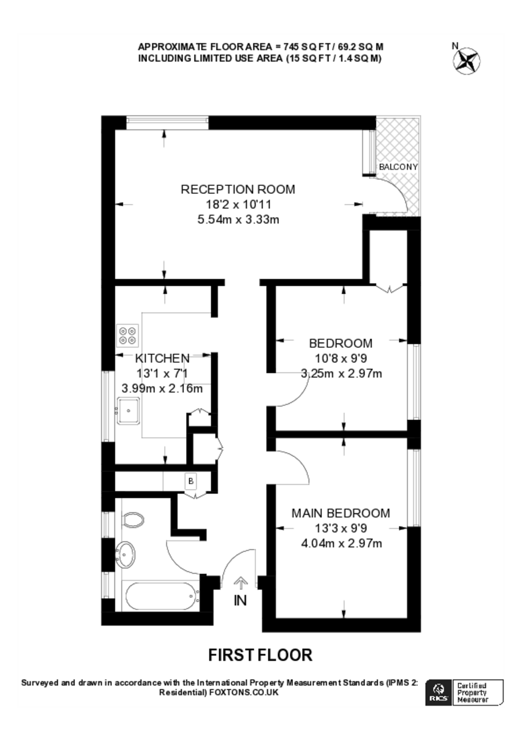 Inner Park Road, Southfields floorplan