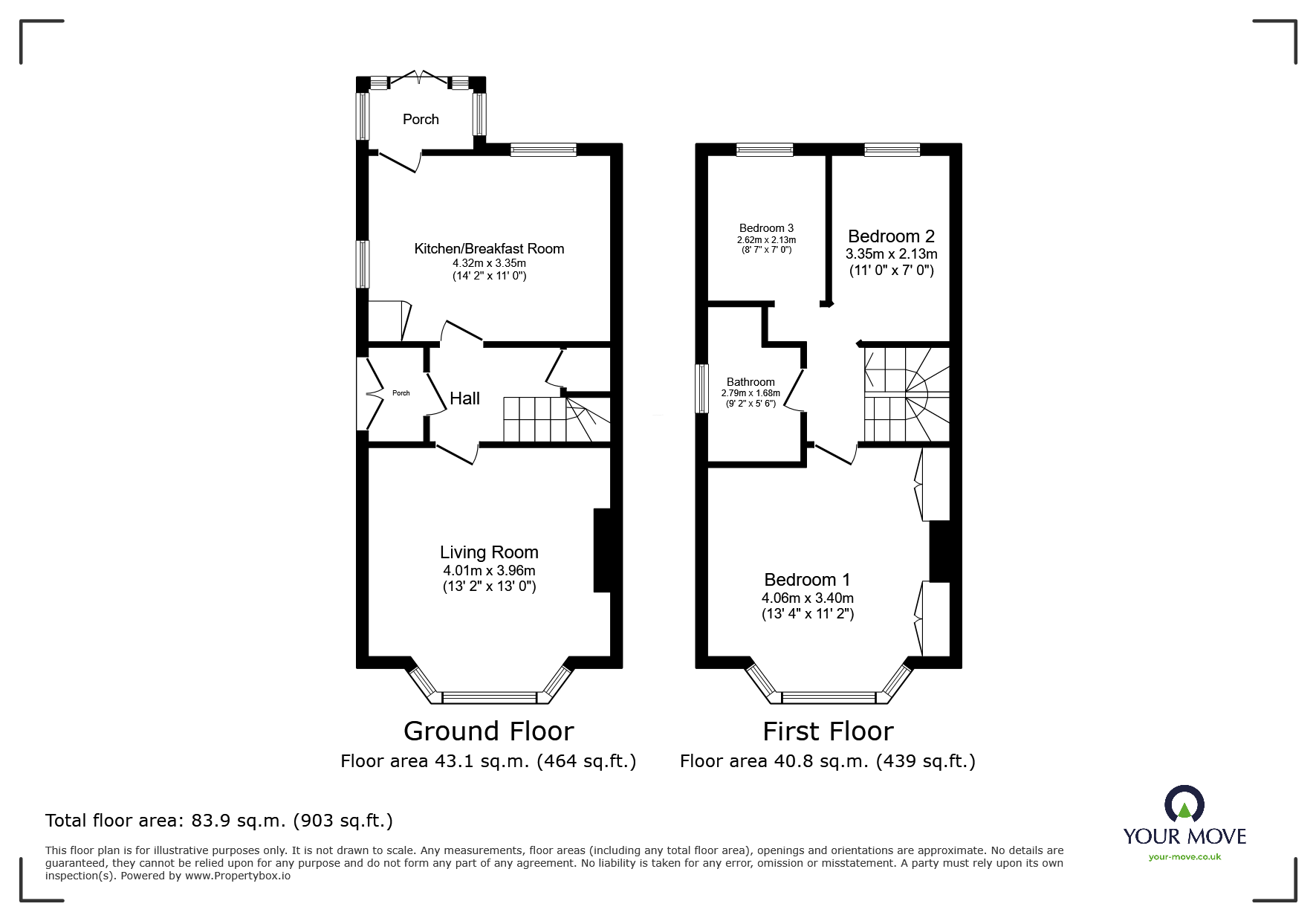 30, Potter Hill Lane, Sheffield floorplan