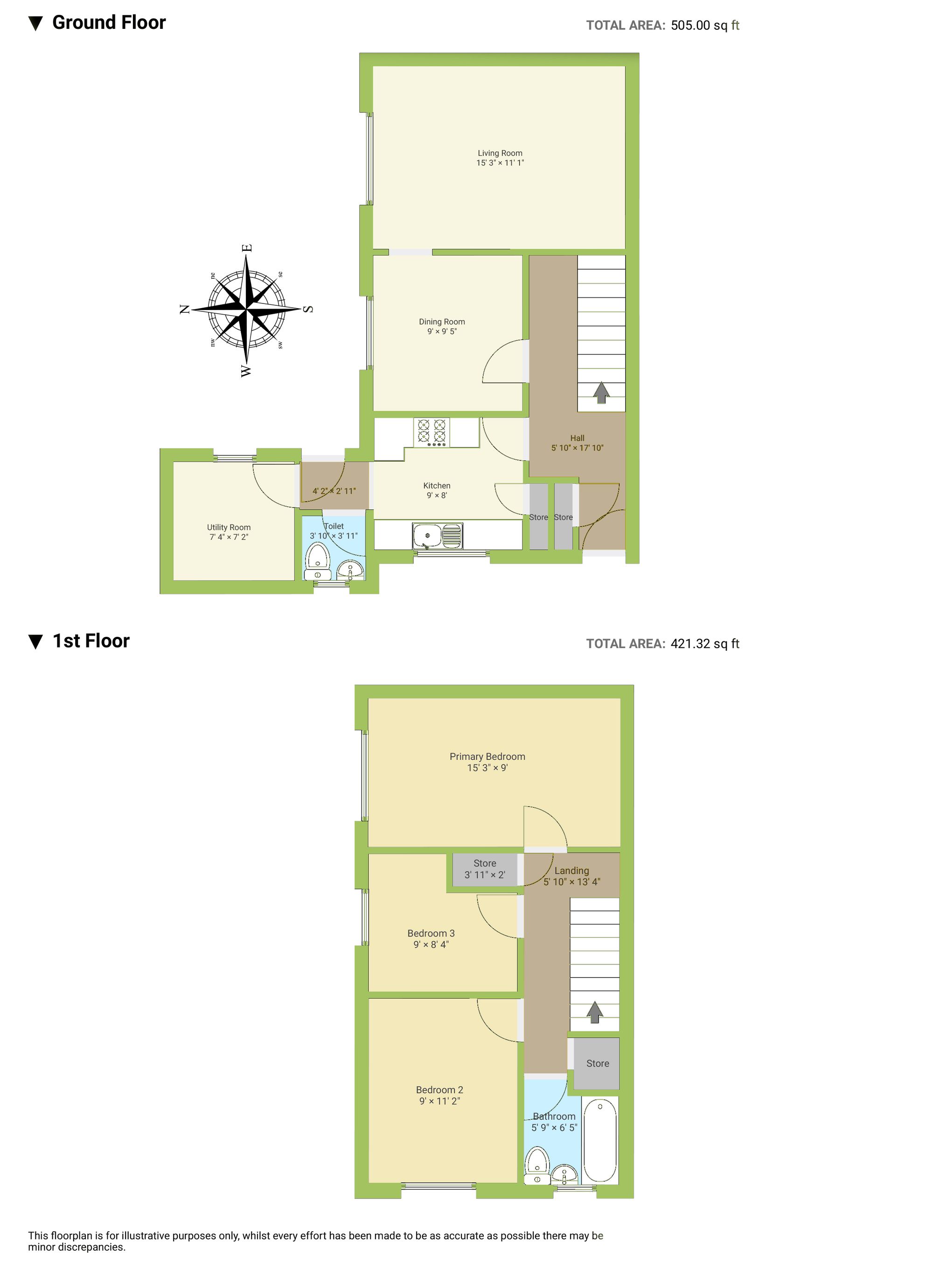 1 North View, Cardiff floorplan