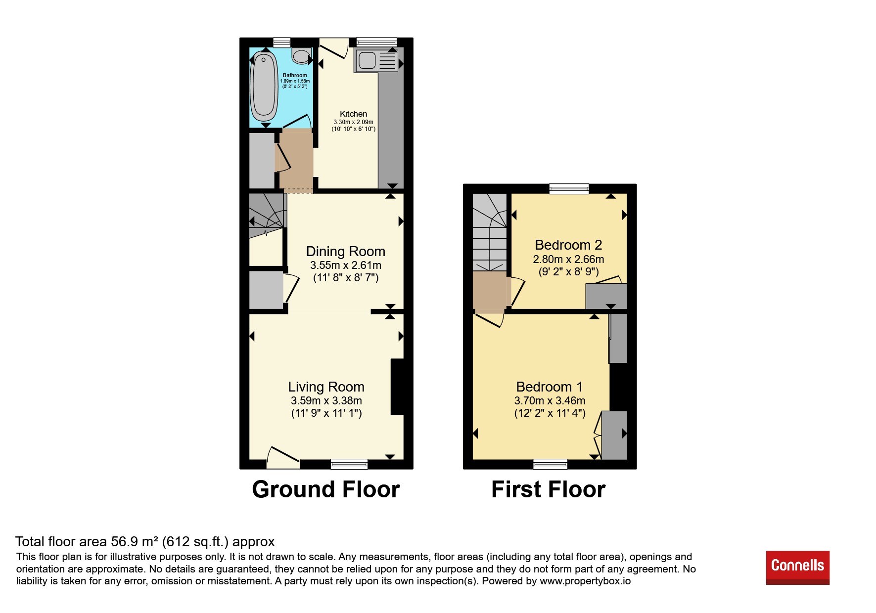 31, Artillery Street, COLCHESTER floorplan