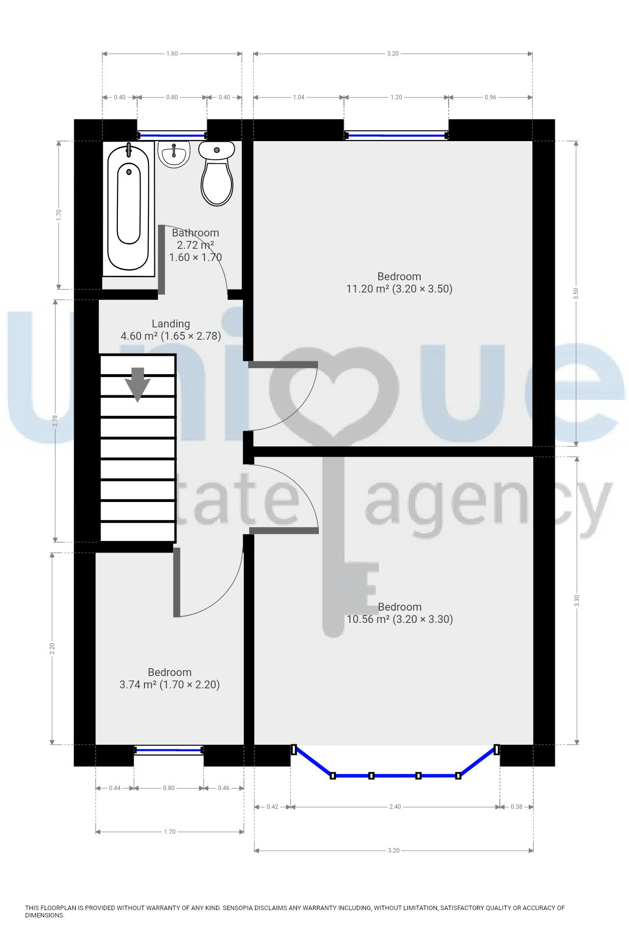Birchway Avenue, Blackpool floorplan