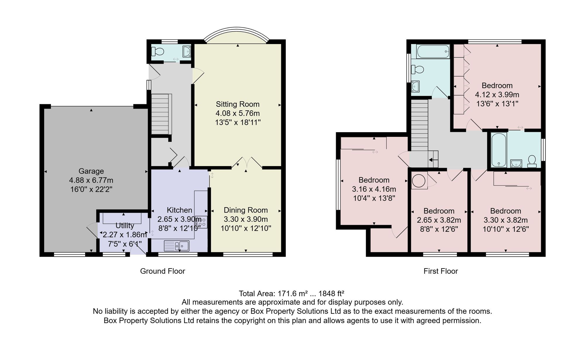 42 Crimple Meadows, Harrogate floorplan