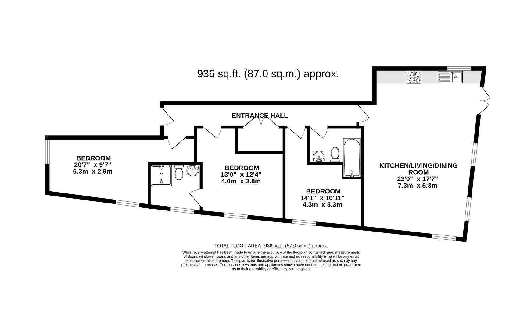 Plot 8, The Windmill Collection, Windmill Hill, Enfield floorplan