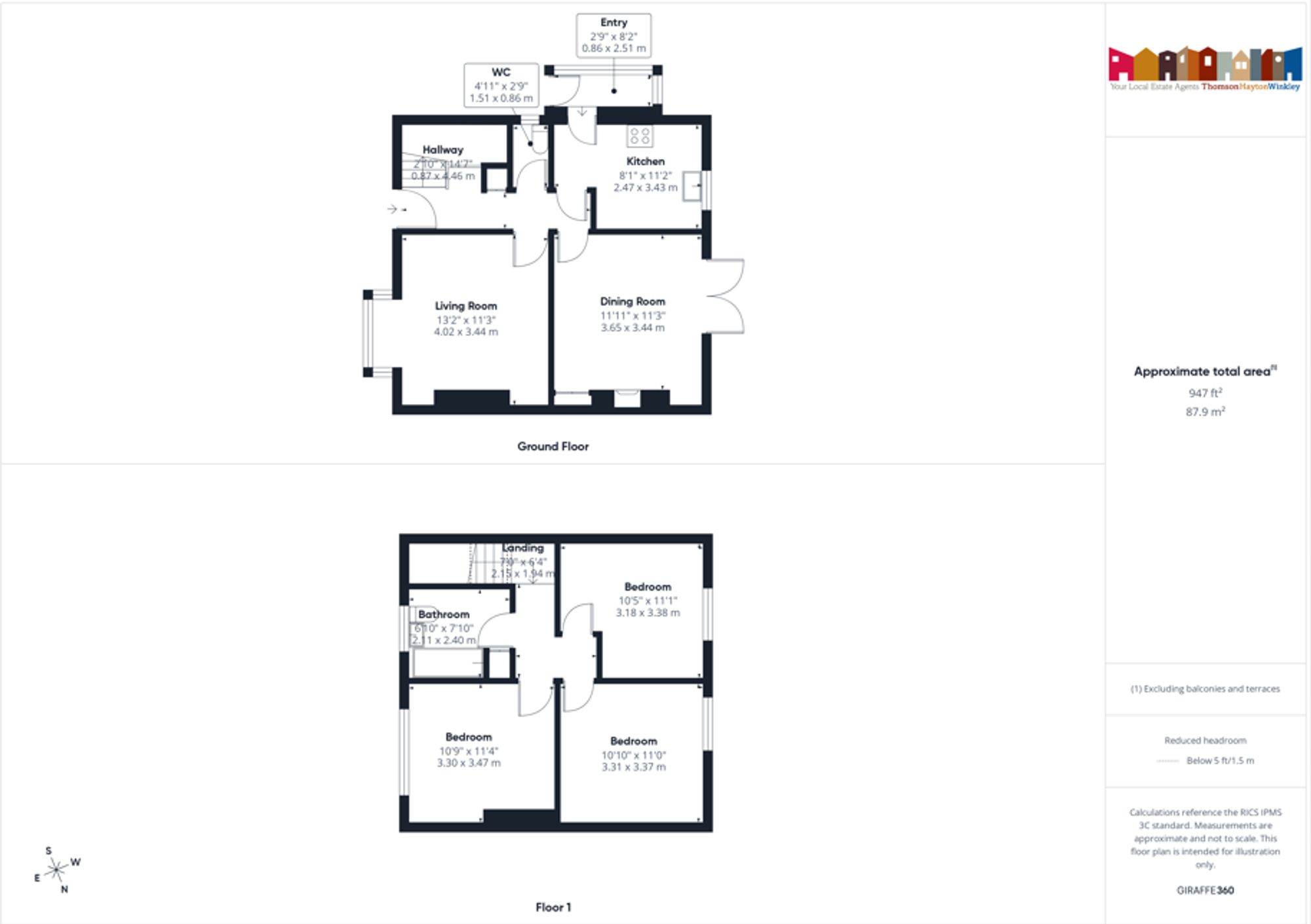 55 Appleby Road, Kendal floorplan