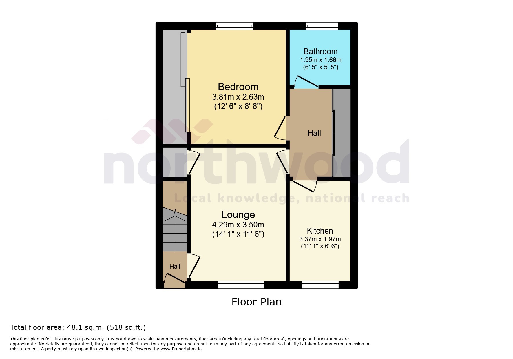 1, Weston Court, Westlands Road, Hull floorplan