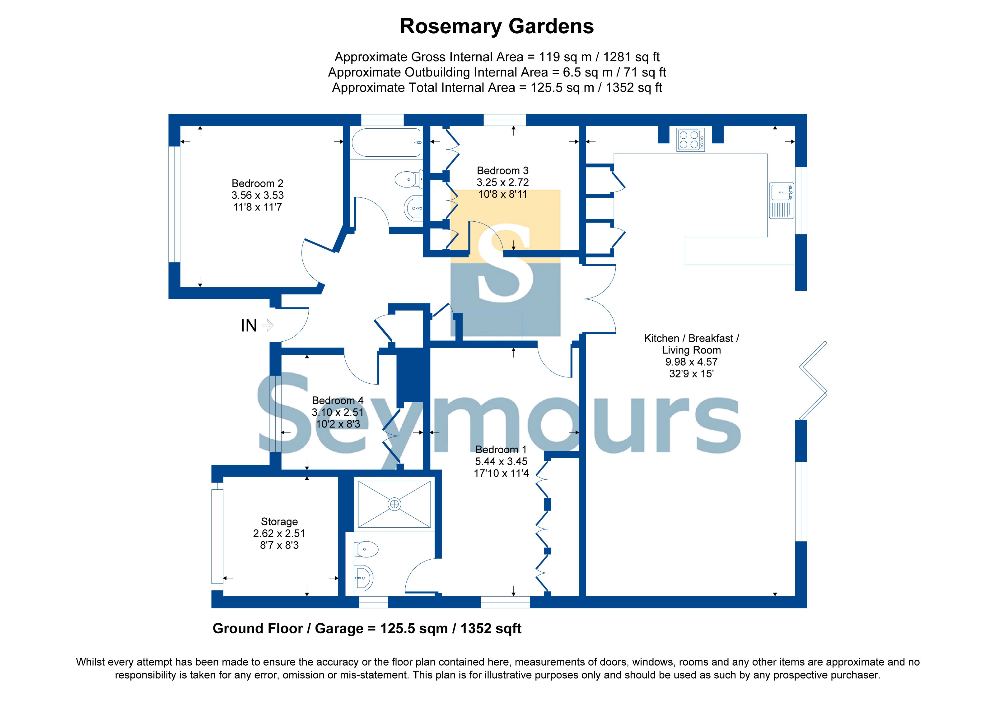 Rosemary Gardens, Camberley floorplan