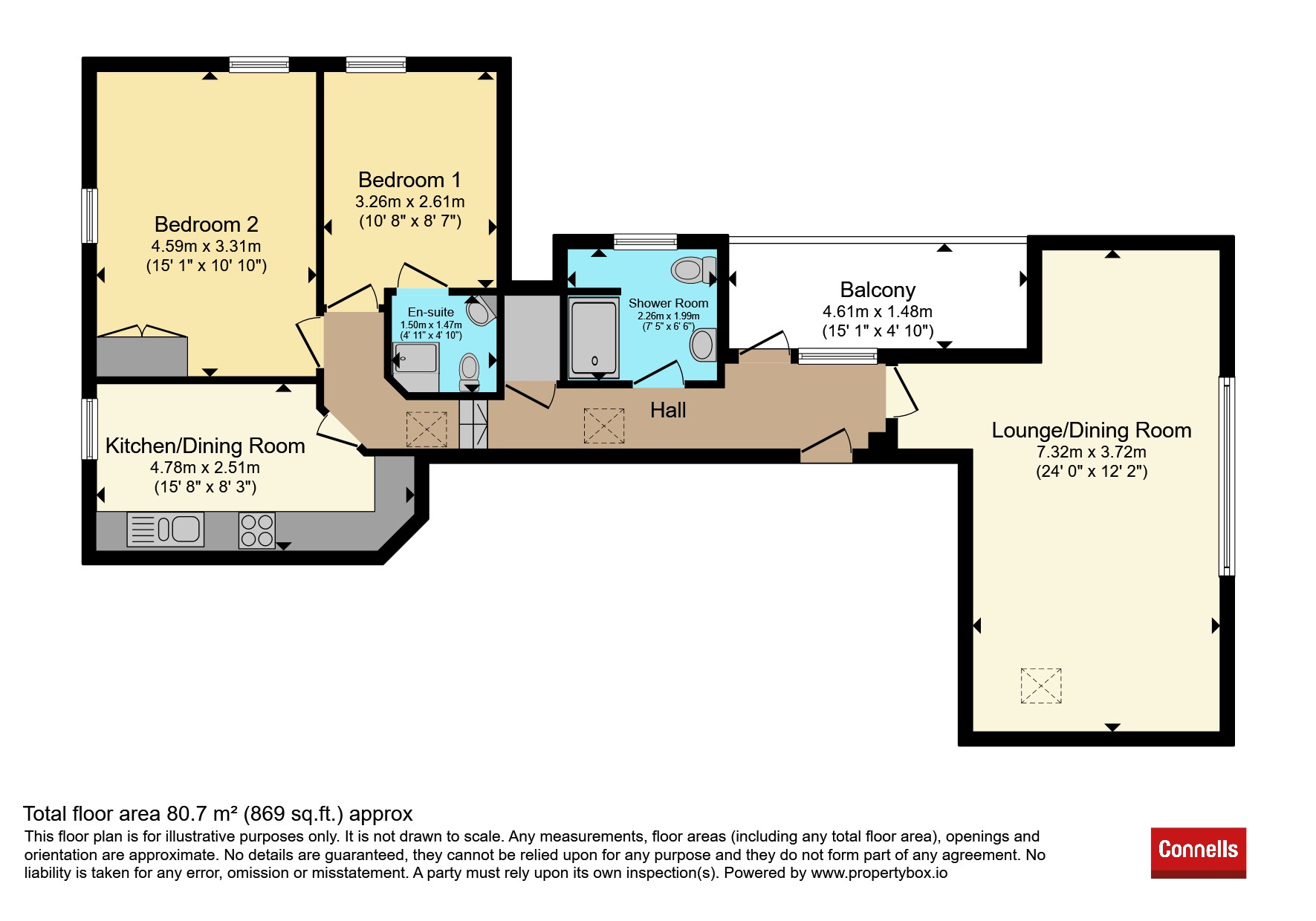 15, Seaford Sands, 17, Roundham Road, Paignton floorplan