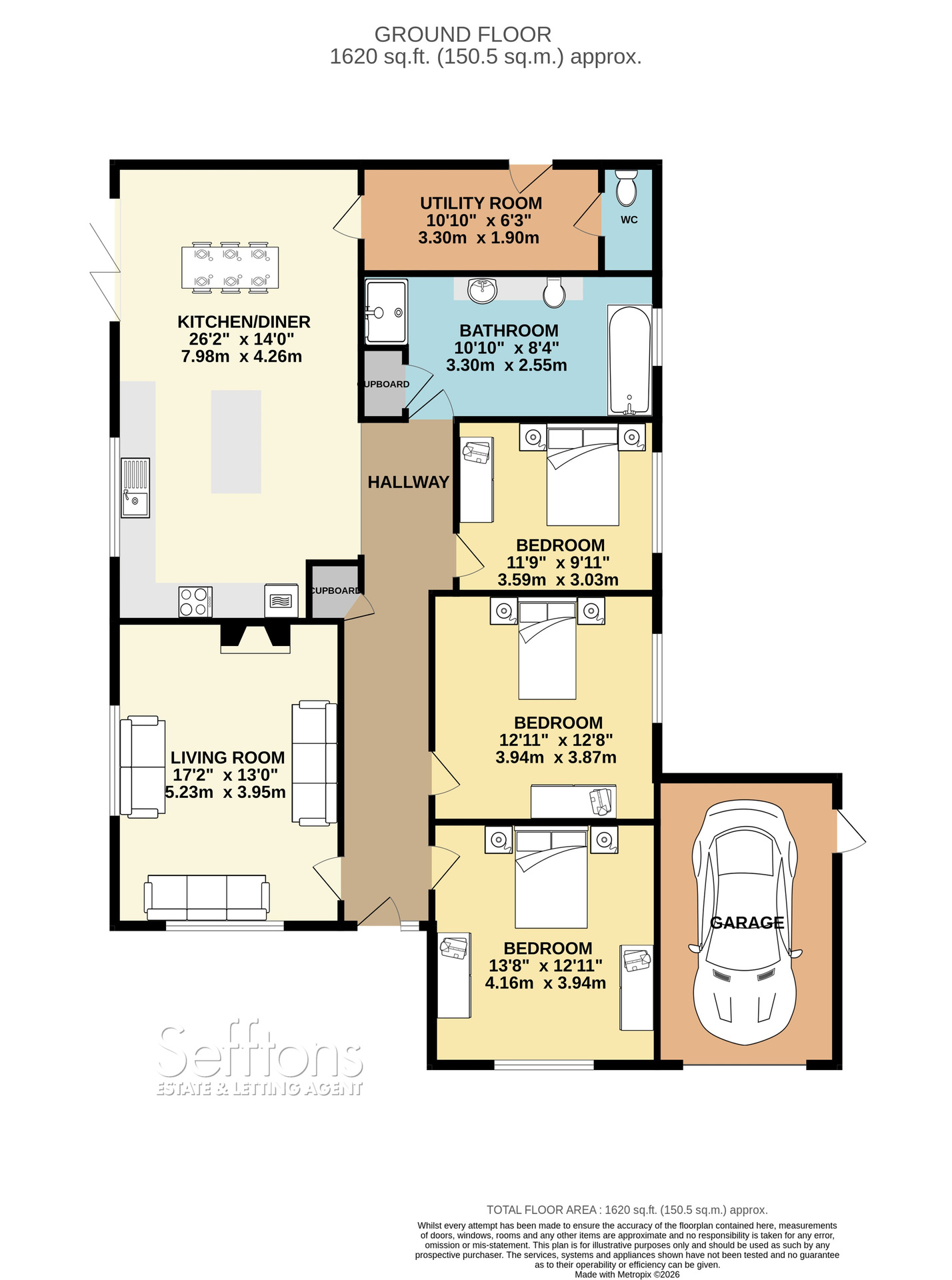 Summerdaze, Norwich floorplan