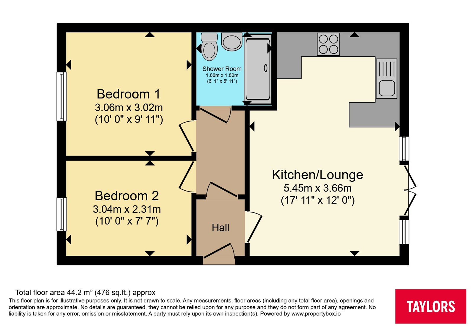 11 Randolph Mews,, Randolph Close, Avon floorplan