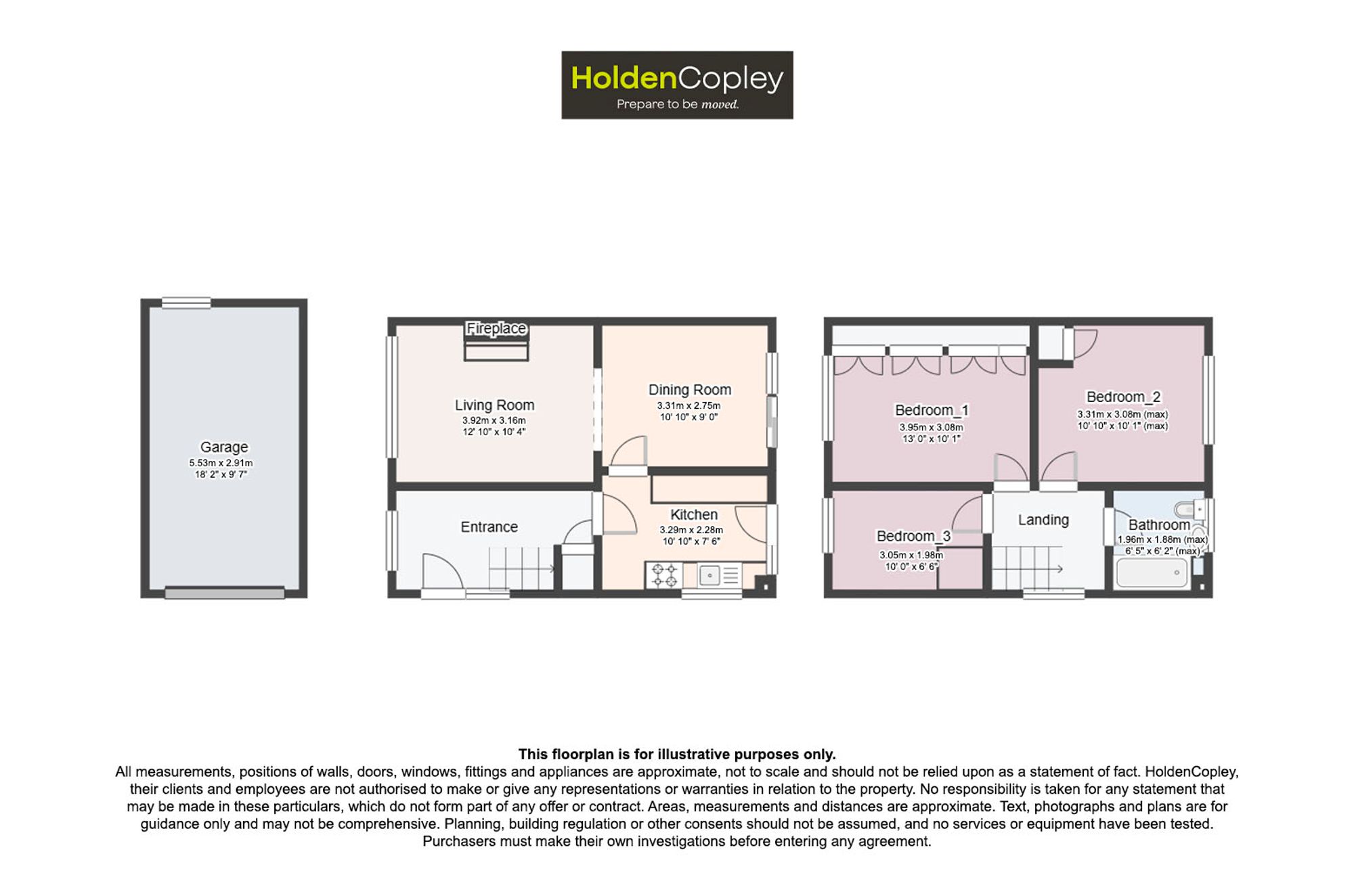 20 Lathkilldale Crescent, Nottingham floorplan