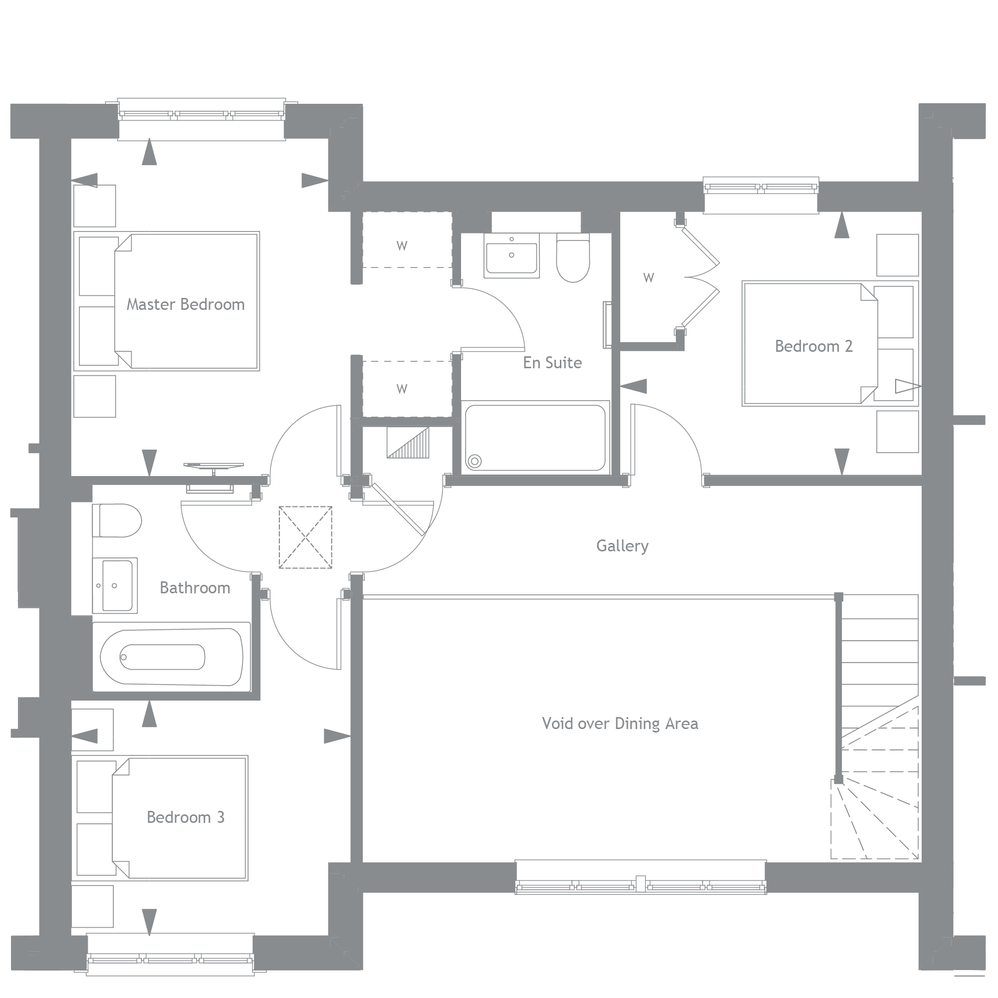 New home, 3 bed terraced house for sale in Lower Road, Bookham KT23