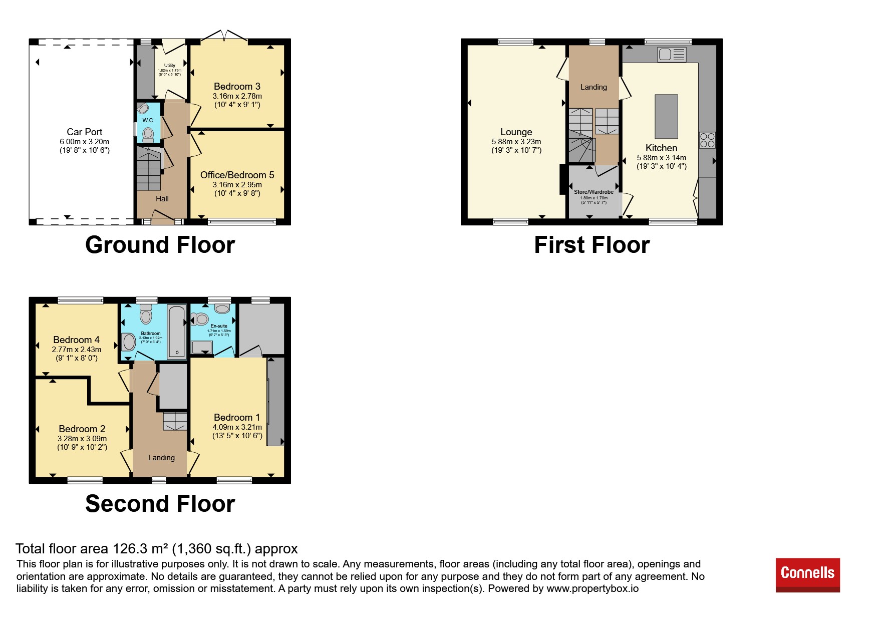 21, Keel Way, Milton Keynes floorplan