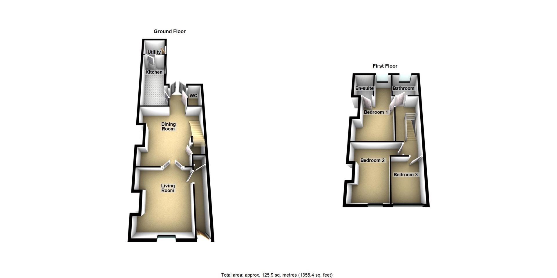 20, Hartburn Terrace, Whitley Bay floorplan