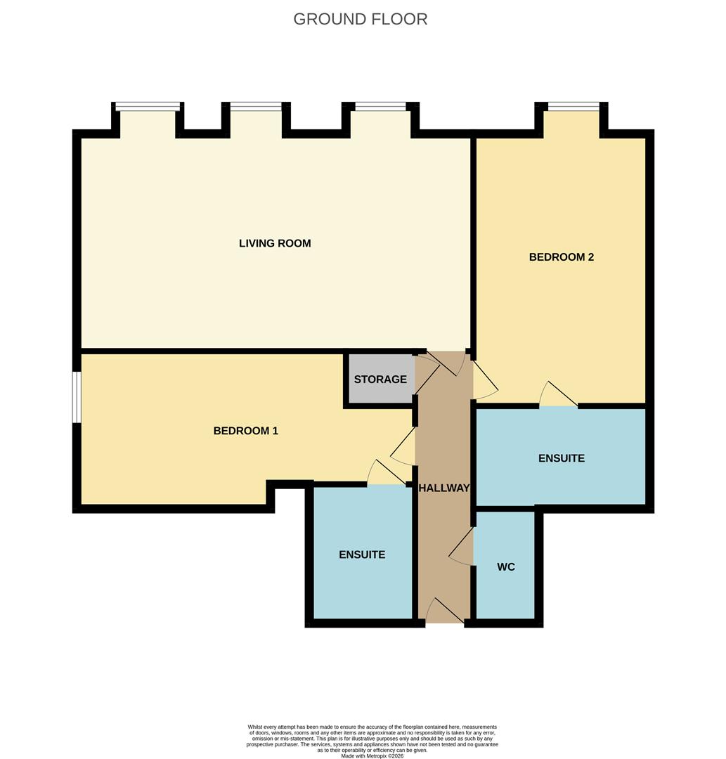 Flat 3, Halle Mews, Benfleet floorplan