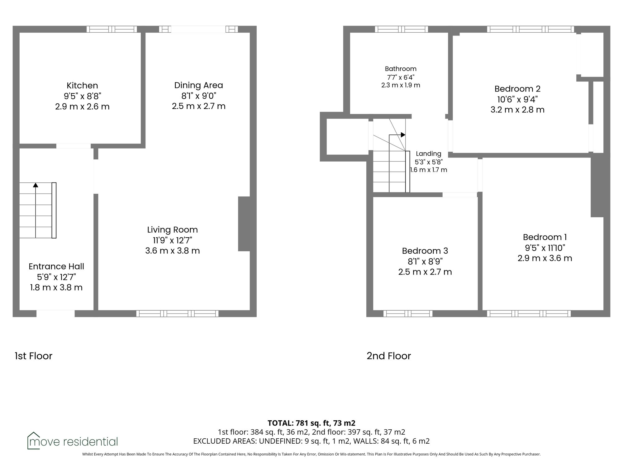 20 Blackrod Avenue, Liverpool floorplan