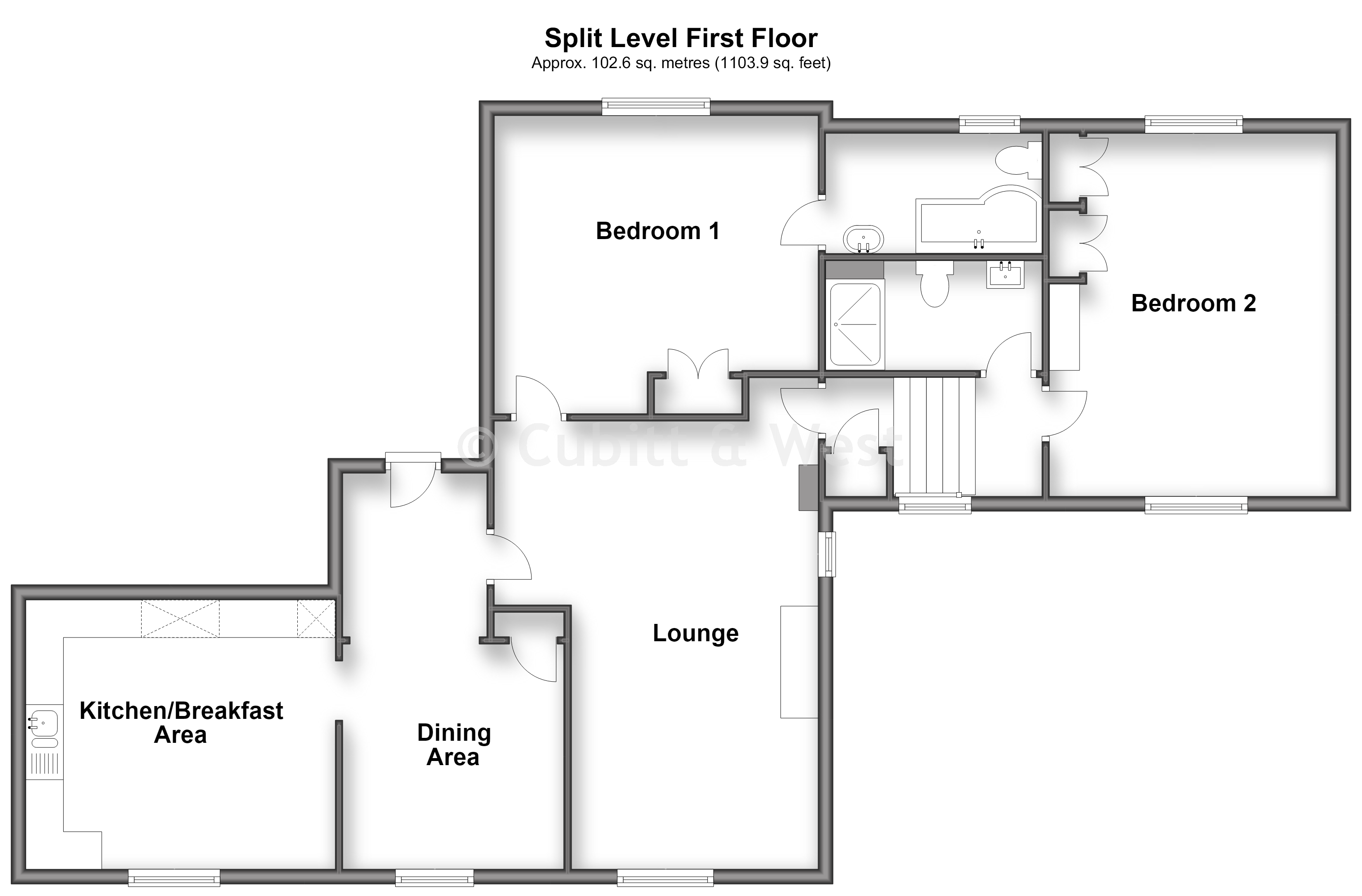 Linden House, Guildford Road, Loxwood floorplan