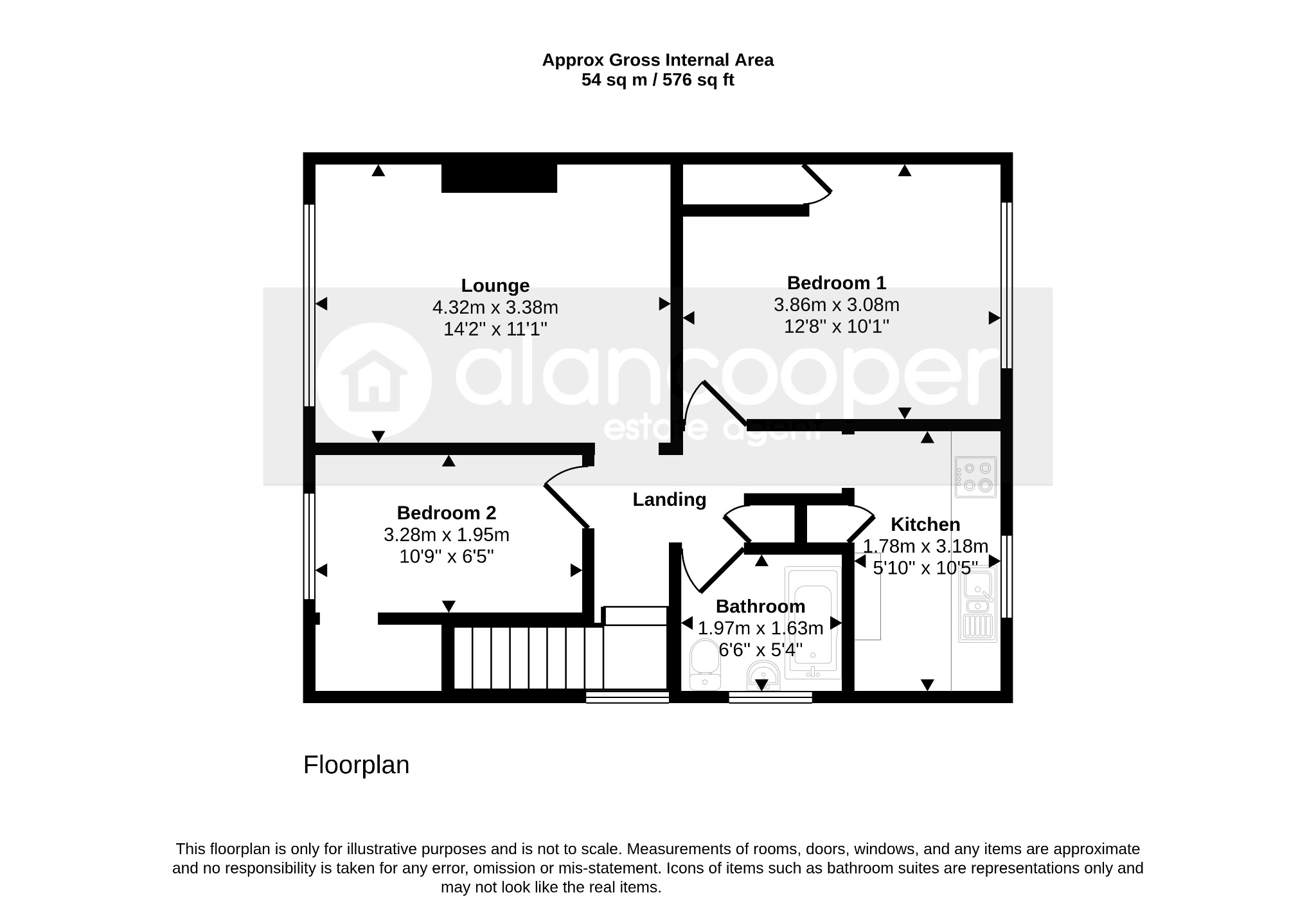 11A Ramsden Avenue, Nuneaton, Warwickshire floorplan