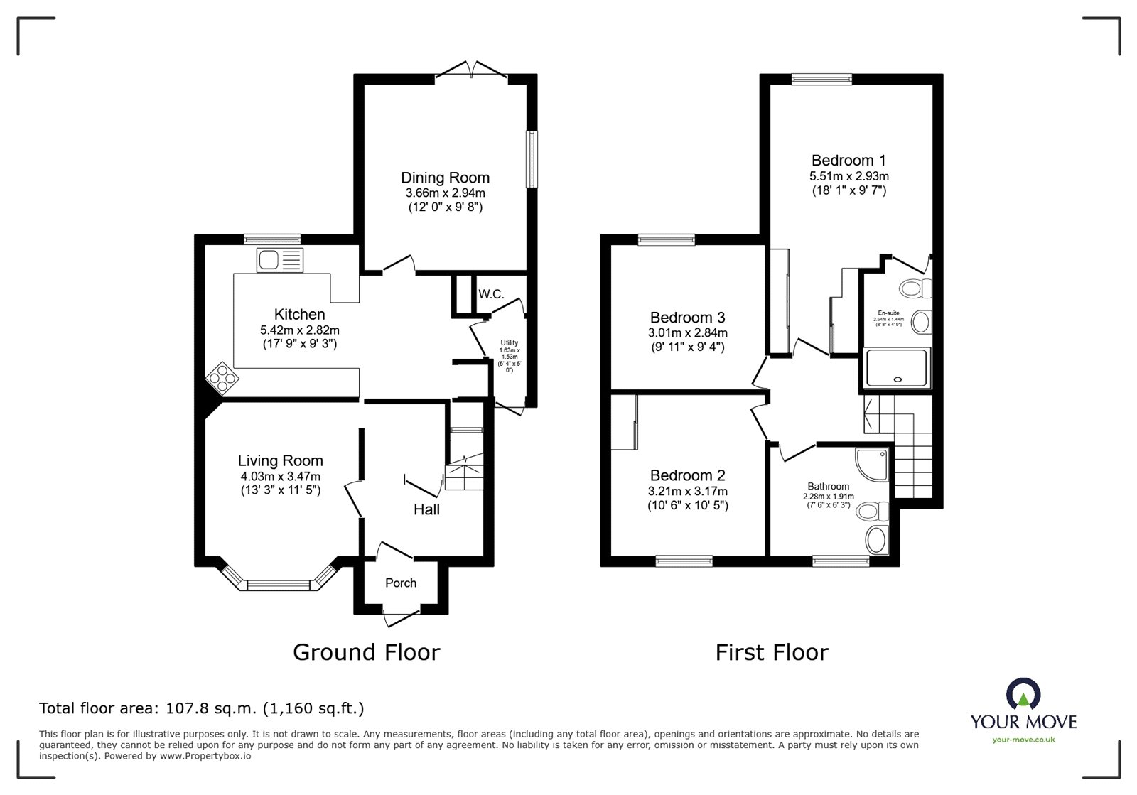 70, Burleigh Road, Leicestershire floorplan