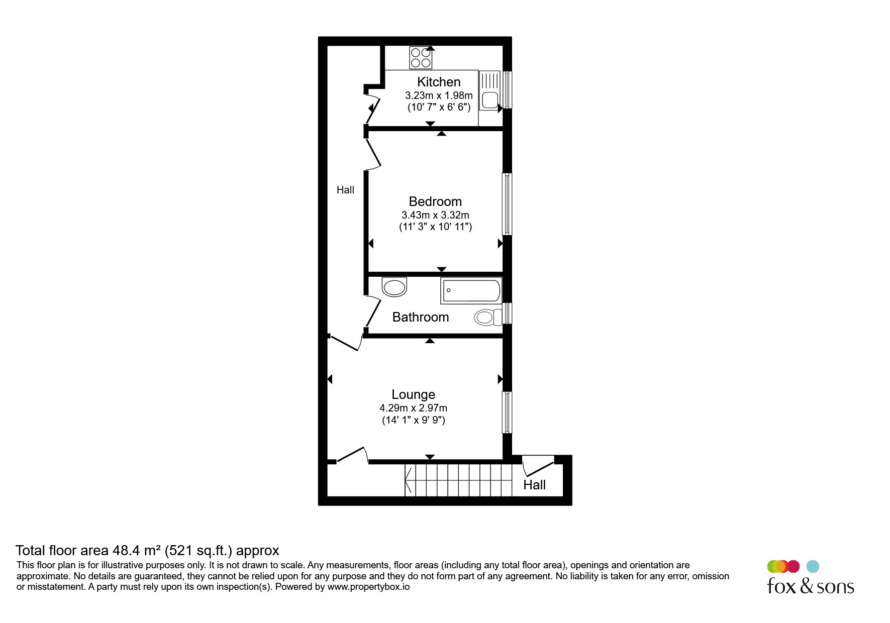 Flat 3, 3, Alma Road, Southampton floorplan