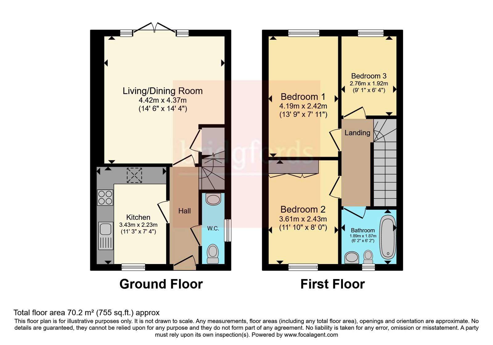 53, Randalls Drive, Cheshire floorplan
