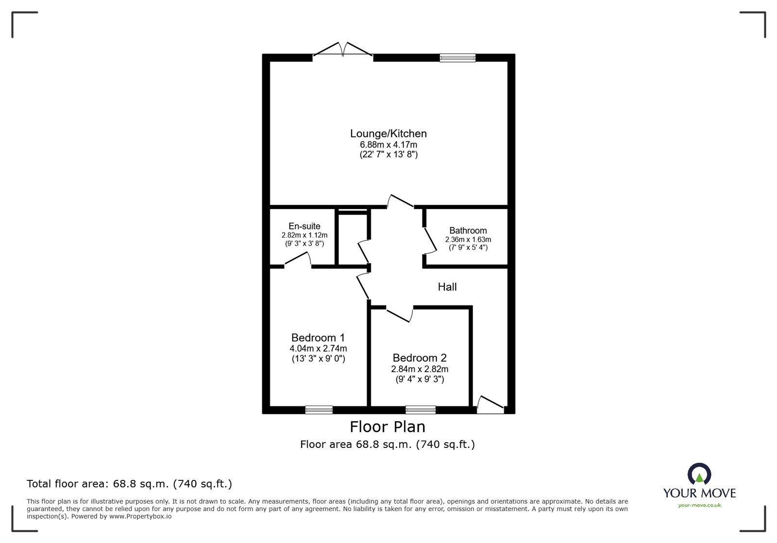 30, Manor Gardens Close, Leicestershire floorplan