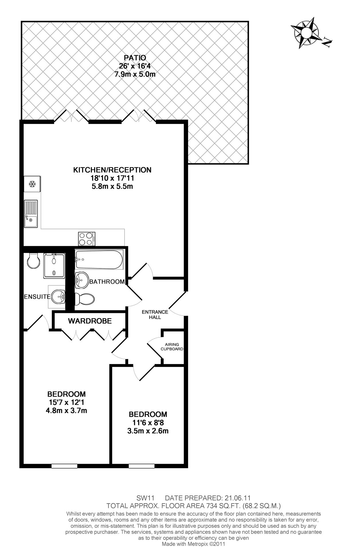2 Bedrooms Flat to rent in Bridge Theatre Apartments, Battersea Bridge Road SW11