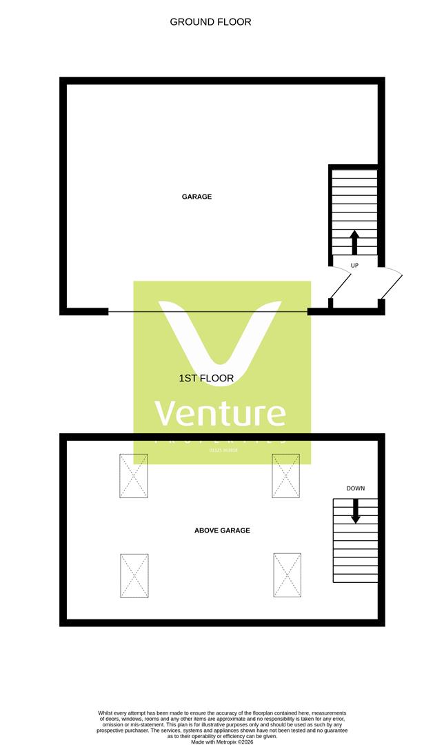 25, St. Annes Gardens, Darlington floorplan