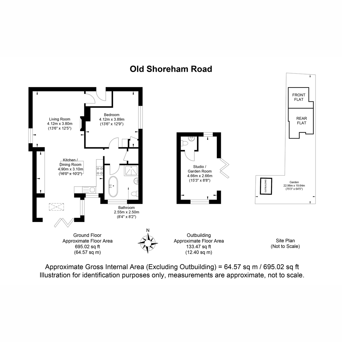 72a, Old Shoreham Road, Hove floorplan