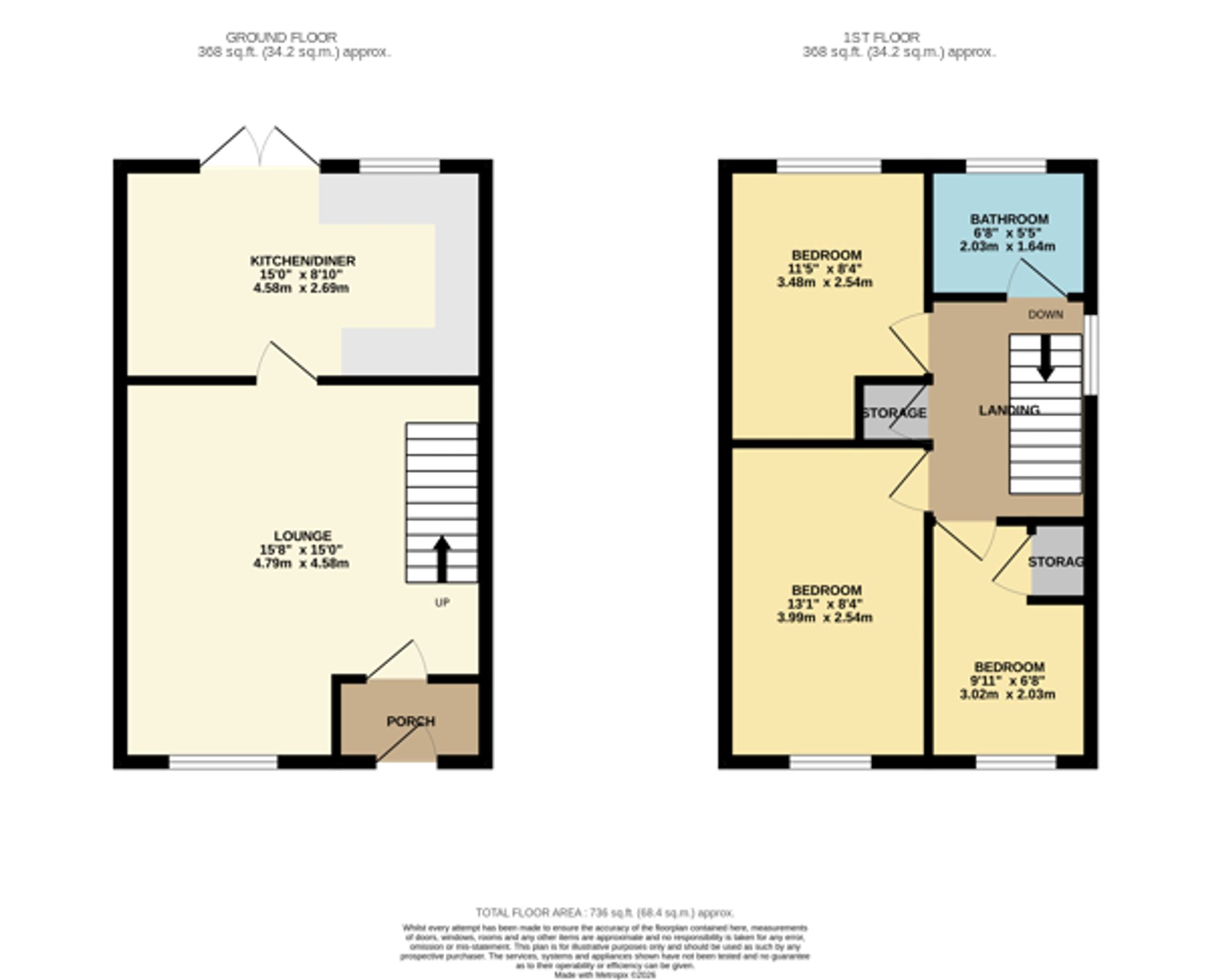 5b Howard Road, Warrington floorplan