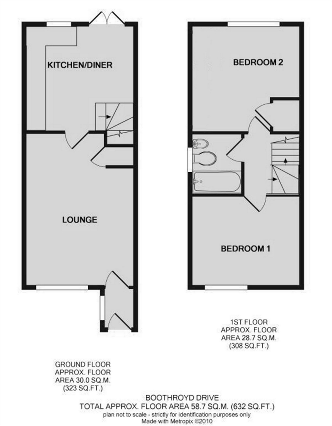 2 Bedrooms Semi-detached house for sale in Boothroyd Drive, Meanwood, Leeds, West Yorkshire LS6