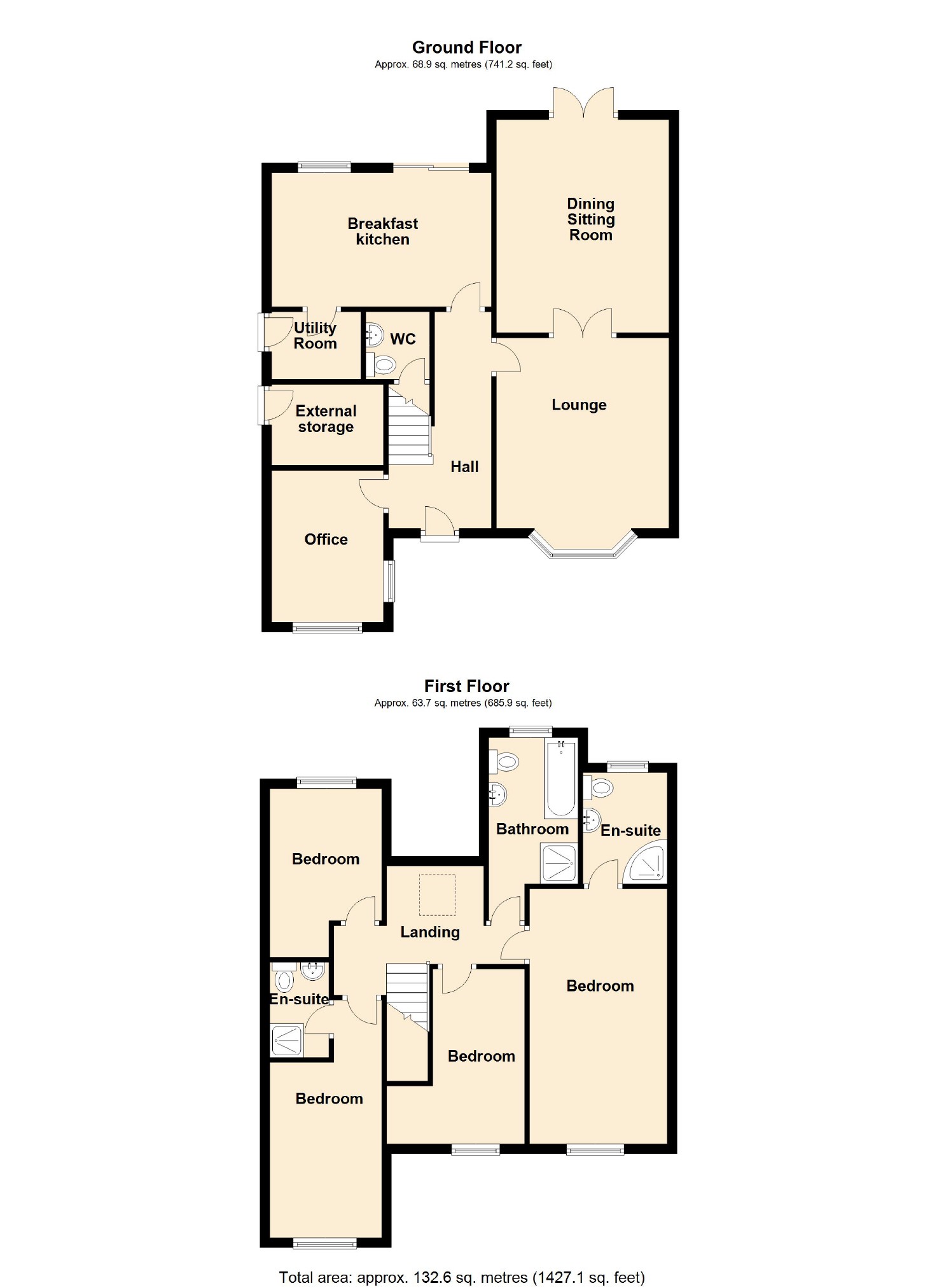4 Bedrooms Detached house for sale in Oakdene Crescent, Marple, Stockport SK6
