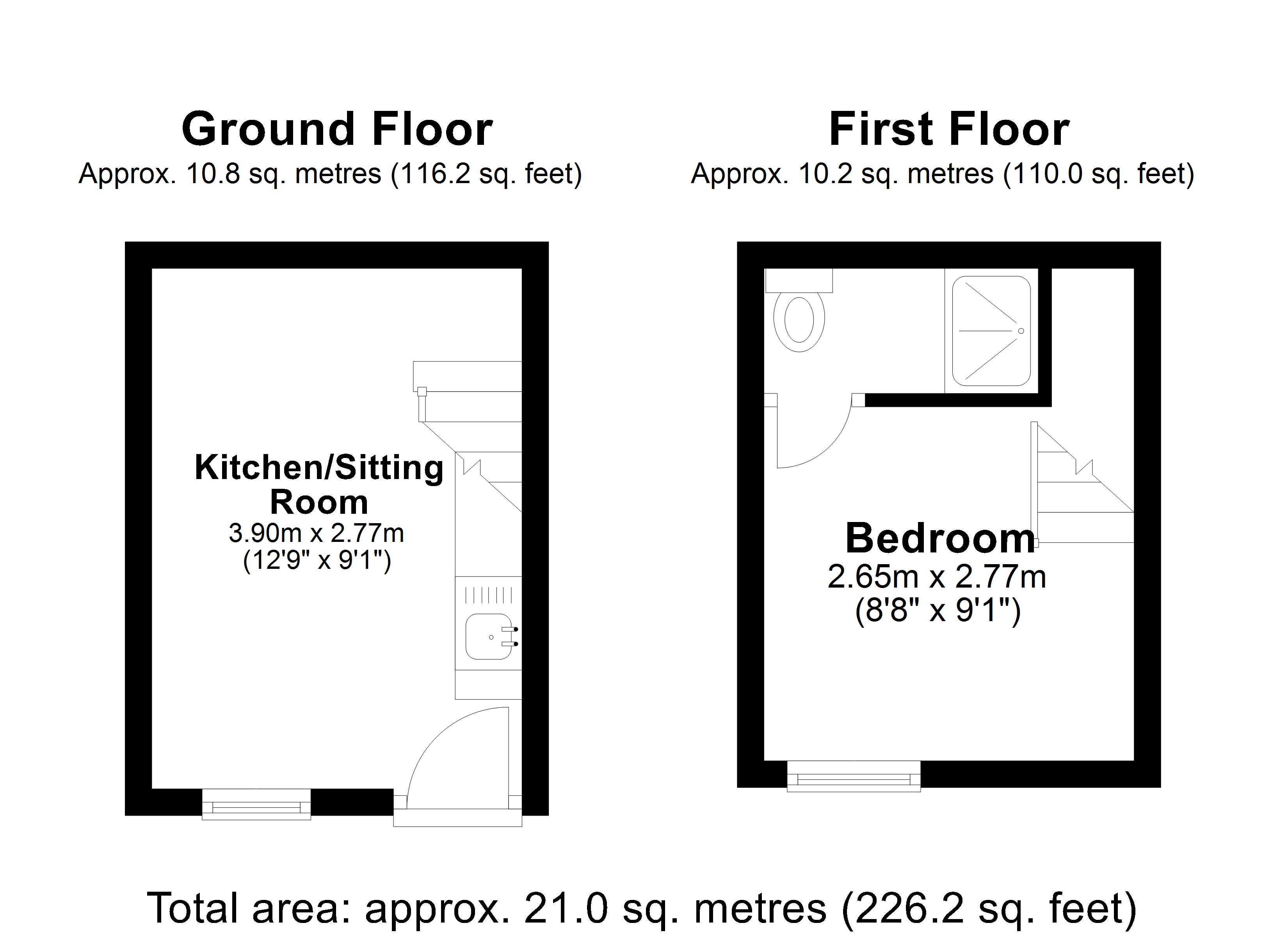 1 Rose Hill floorplan