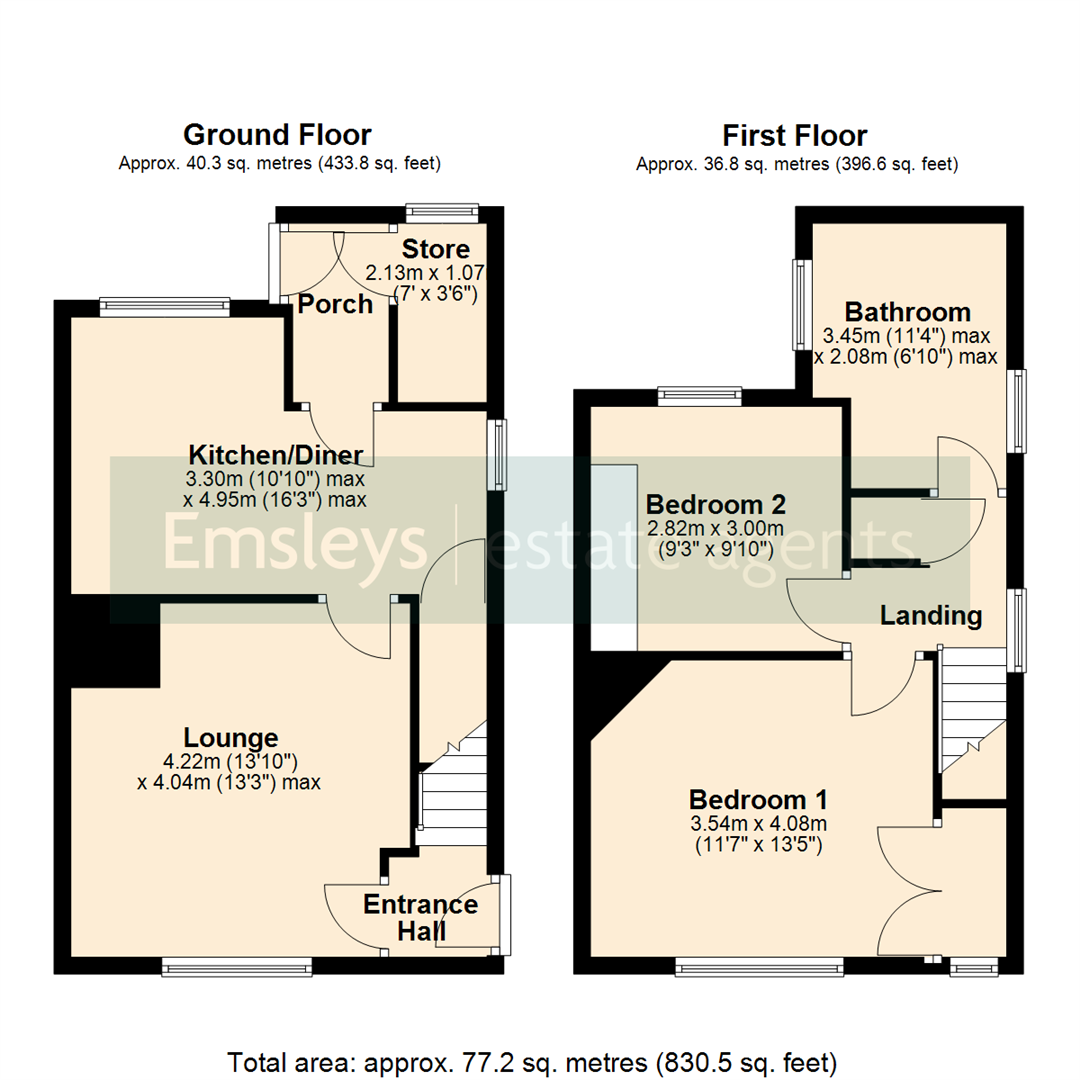 27, Dorts Crescent, Tadcaster floorplan