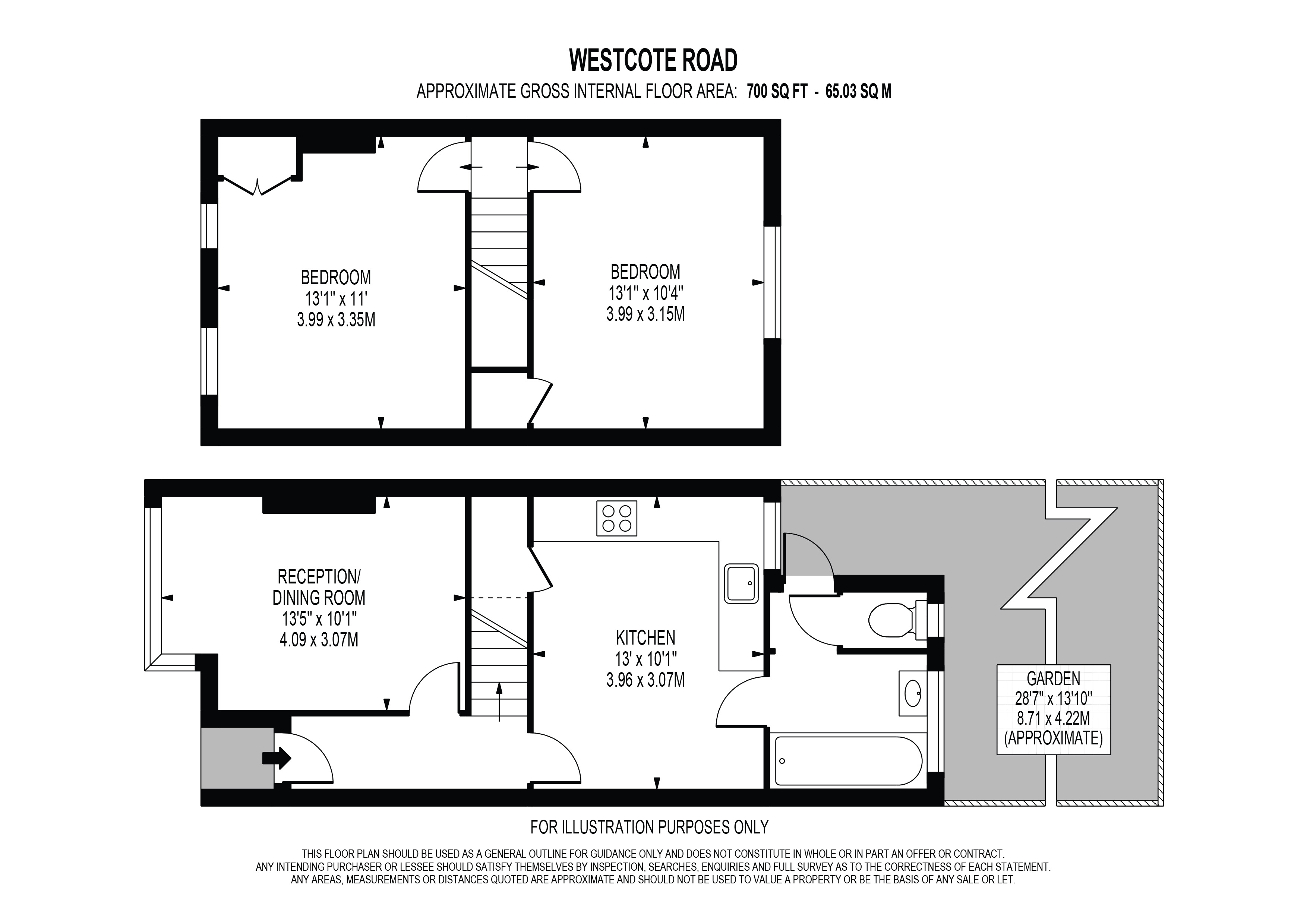 8, Westcote Road, LONDON floorplan