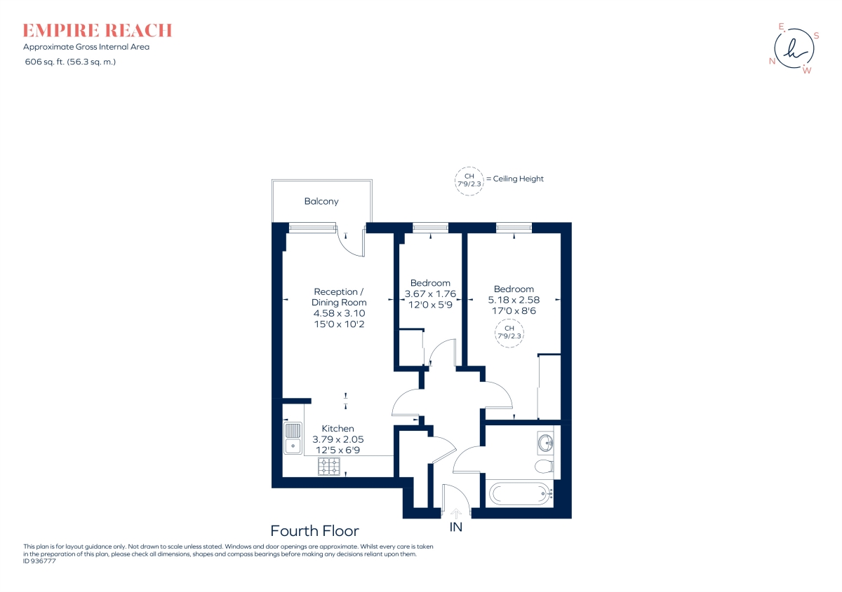 Dowells Street, London floorplan
