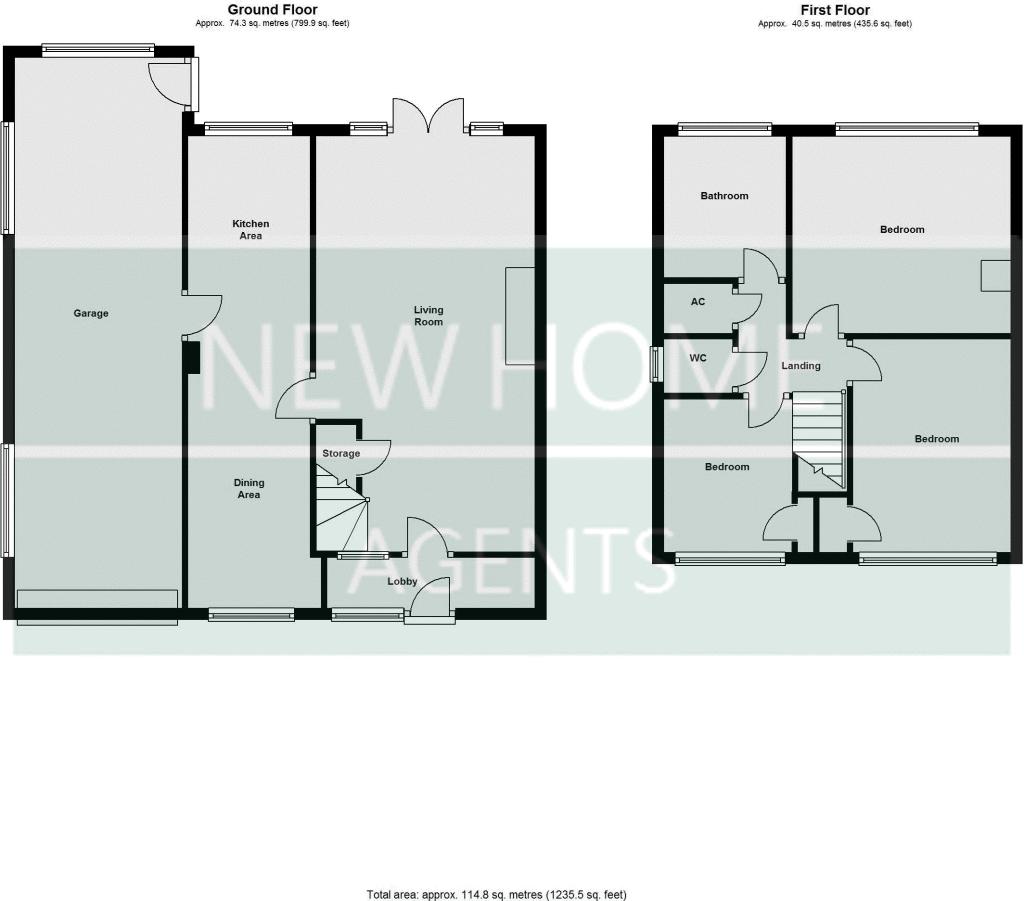 20, Shenley Grove, Stafford floorplan